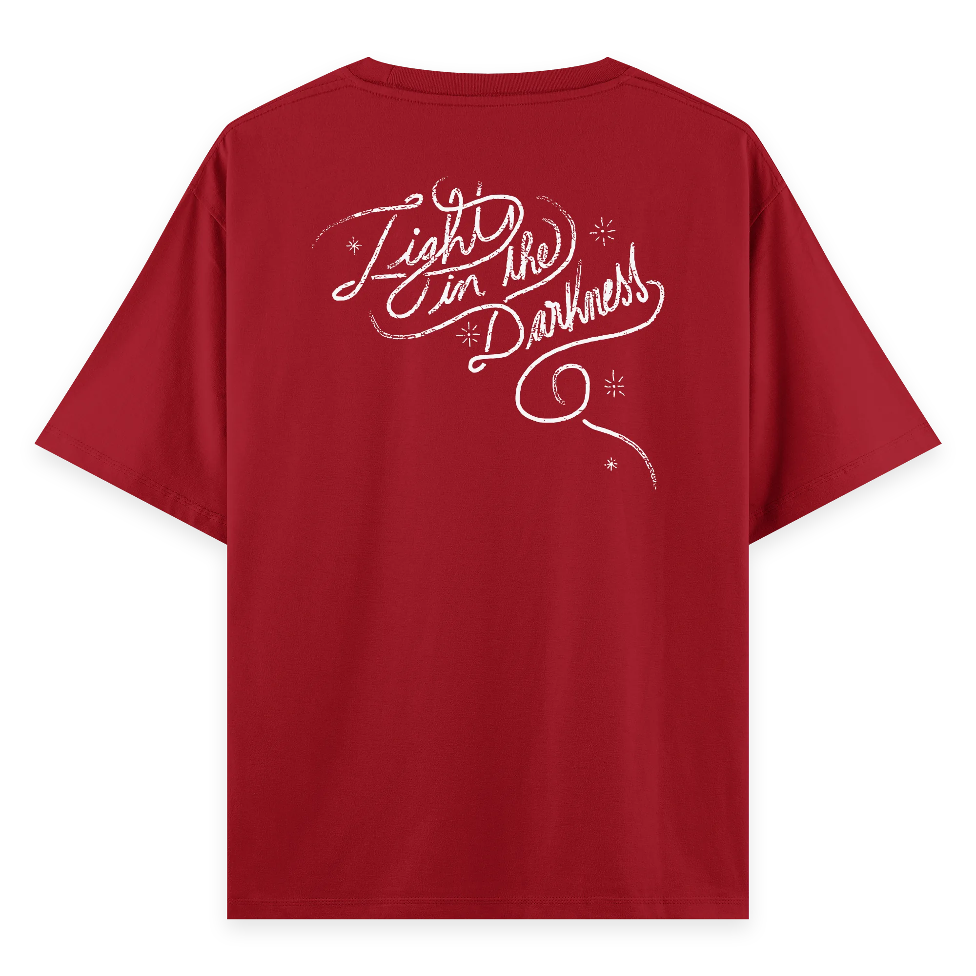 Karanlıktaki Işık - Oversize Bol Kalıp T-shirt