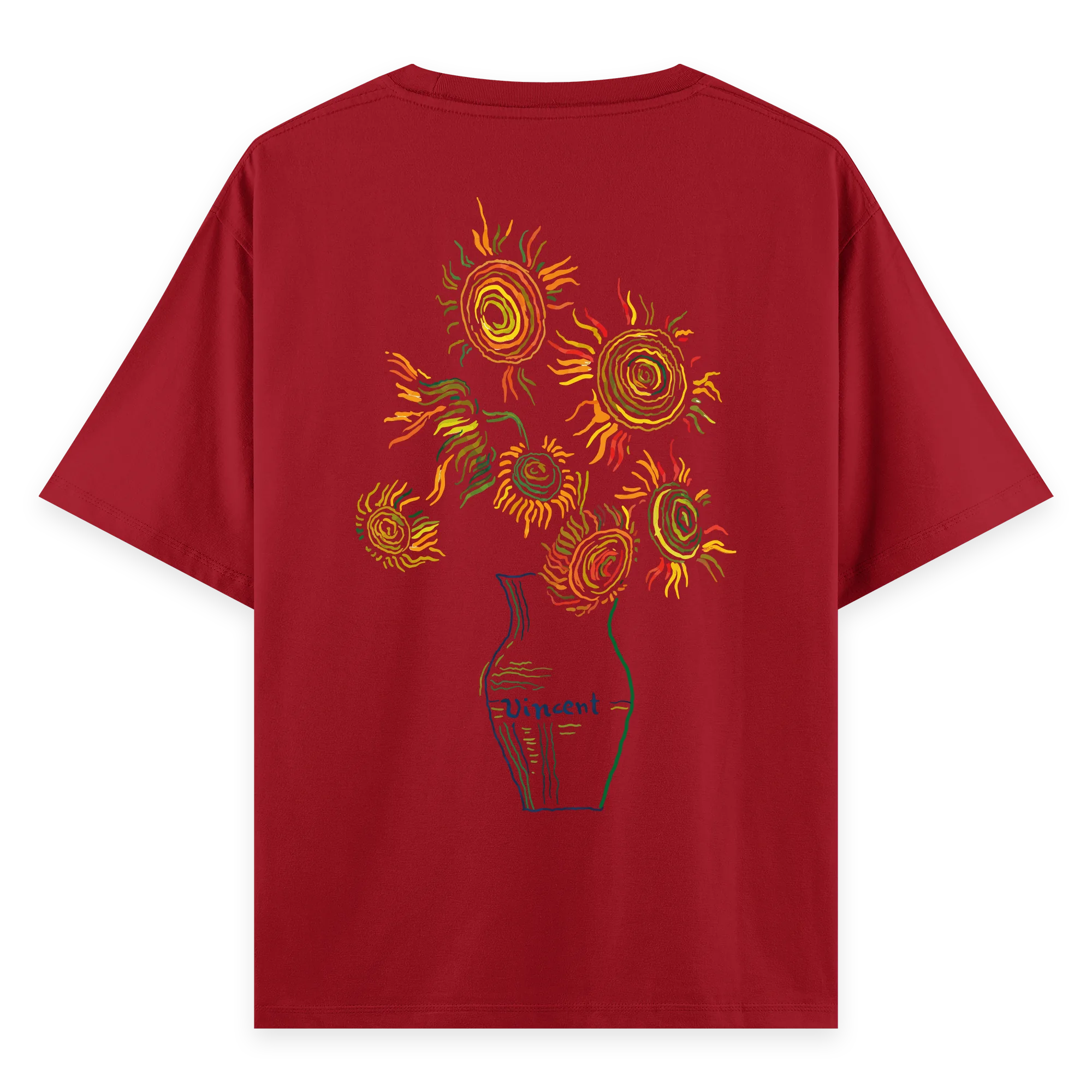 Vincent - Oversize Bol Kalıp T-shirt