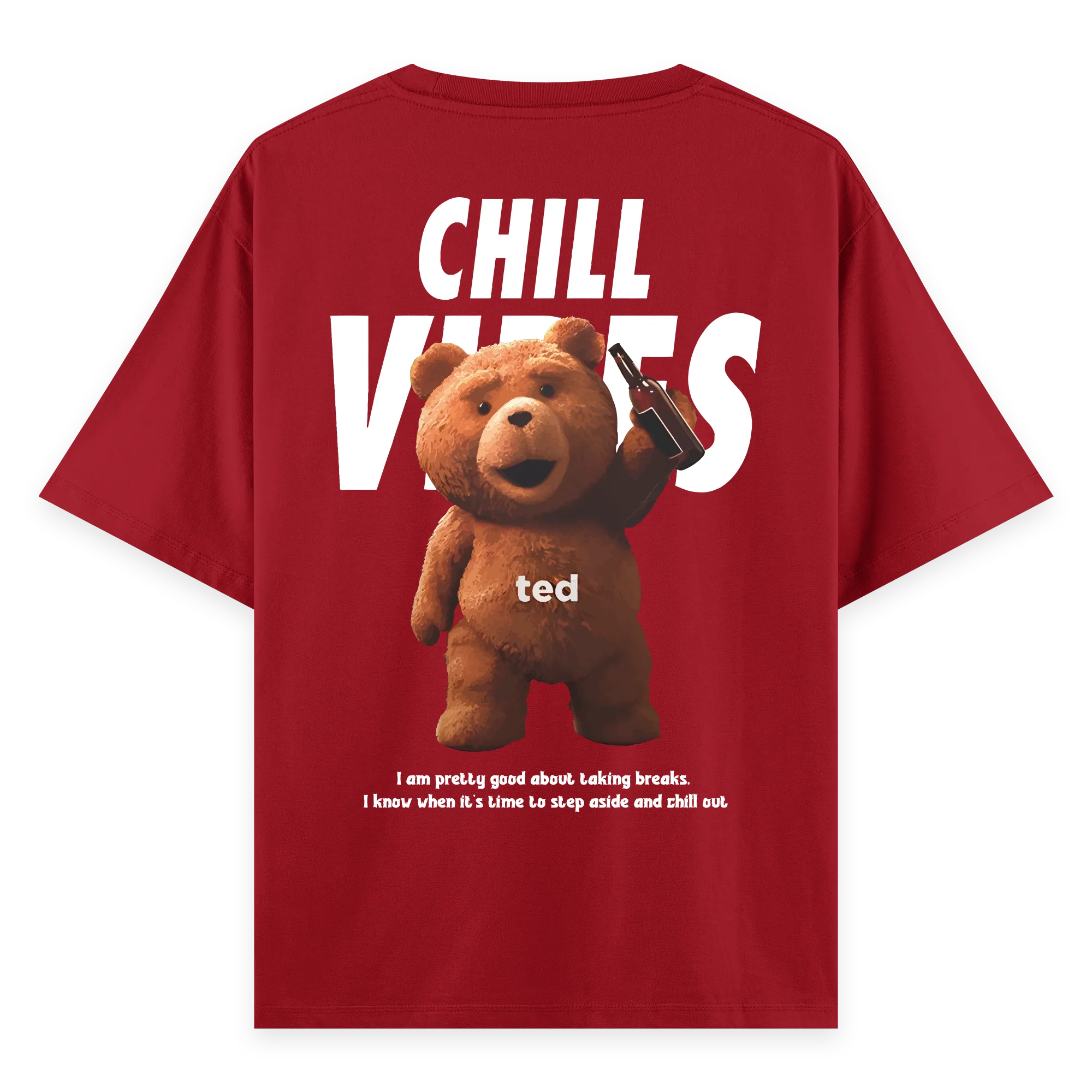 Ted Bear - Oversize Bol Kalıp T-shirt