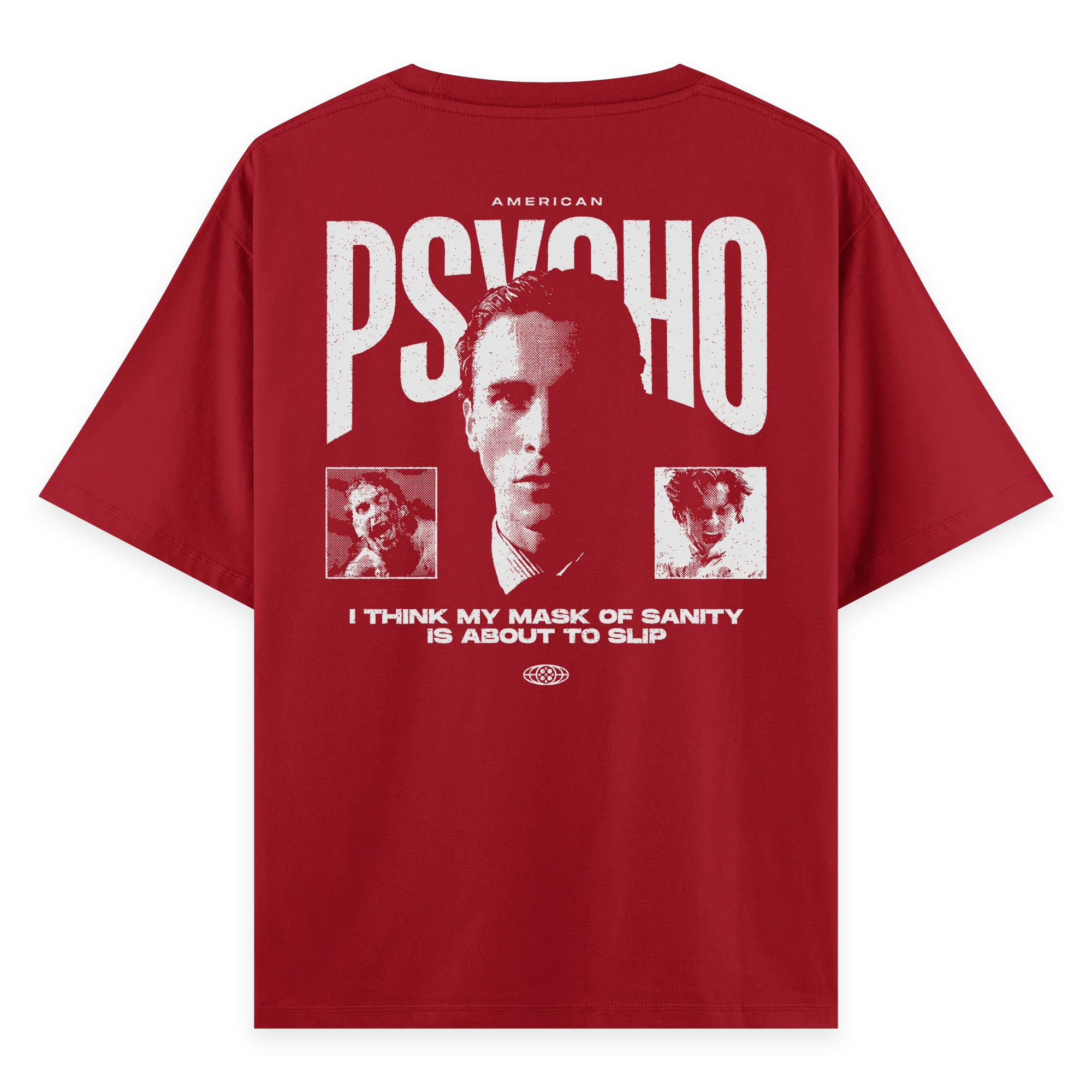 American Pyscho - Oversize Bol Kalıp T-shirt