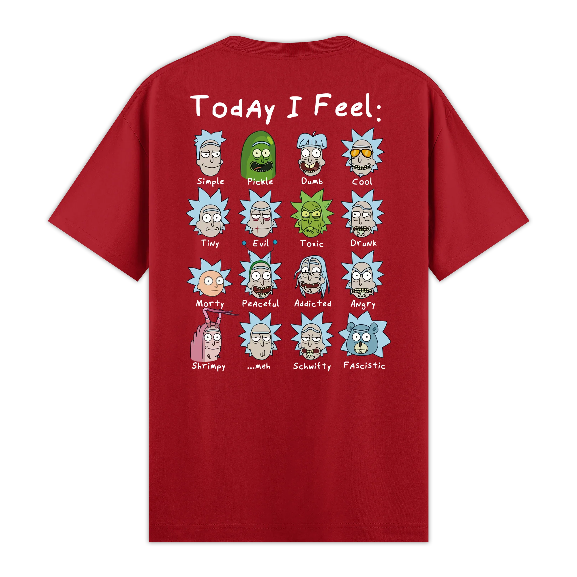 Rick's Routine - Regular Fit Kalıp T-shirt