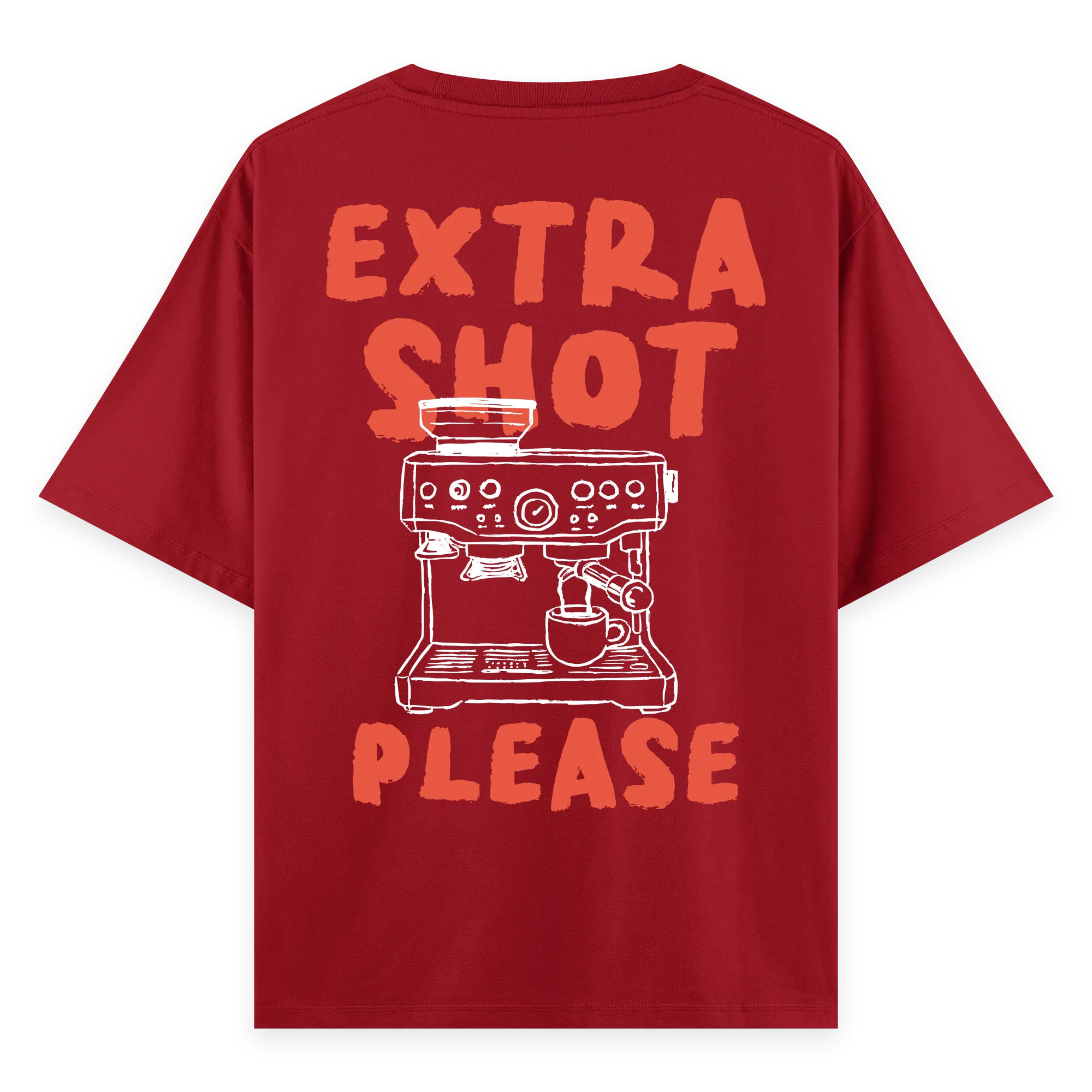 Extra Shot - Oversize Bol Kalıp T-shirt