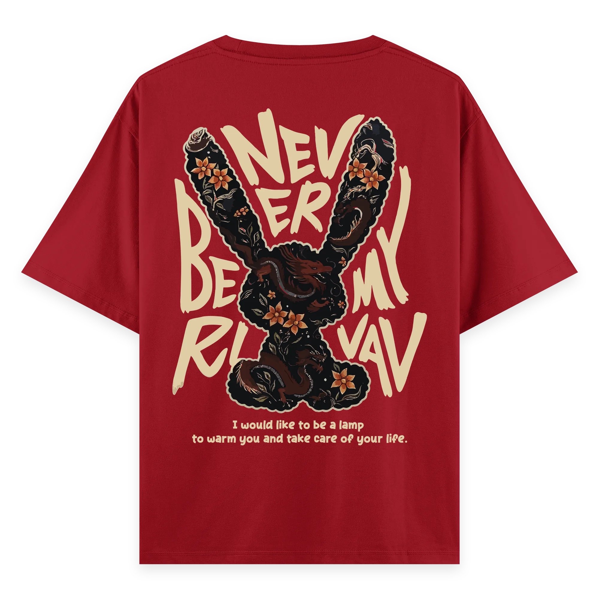 Rabbit - Oversize Bol Kalıp T-shirt