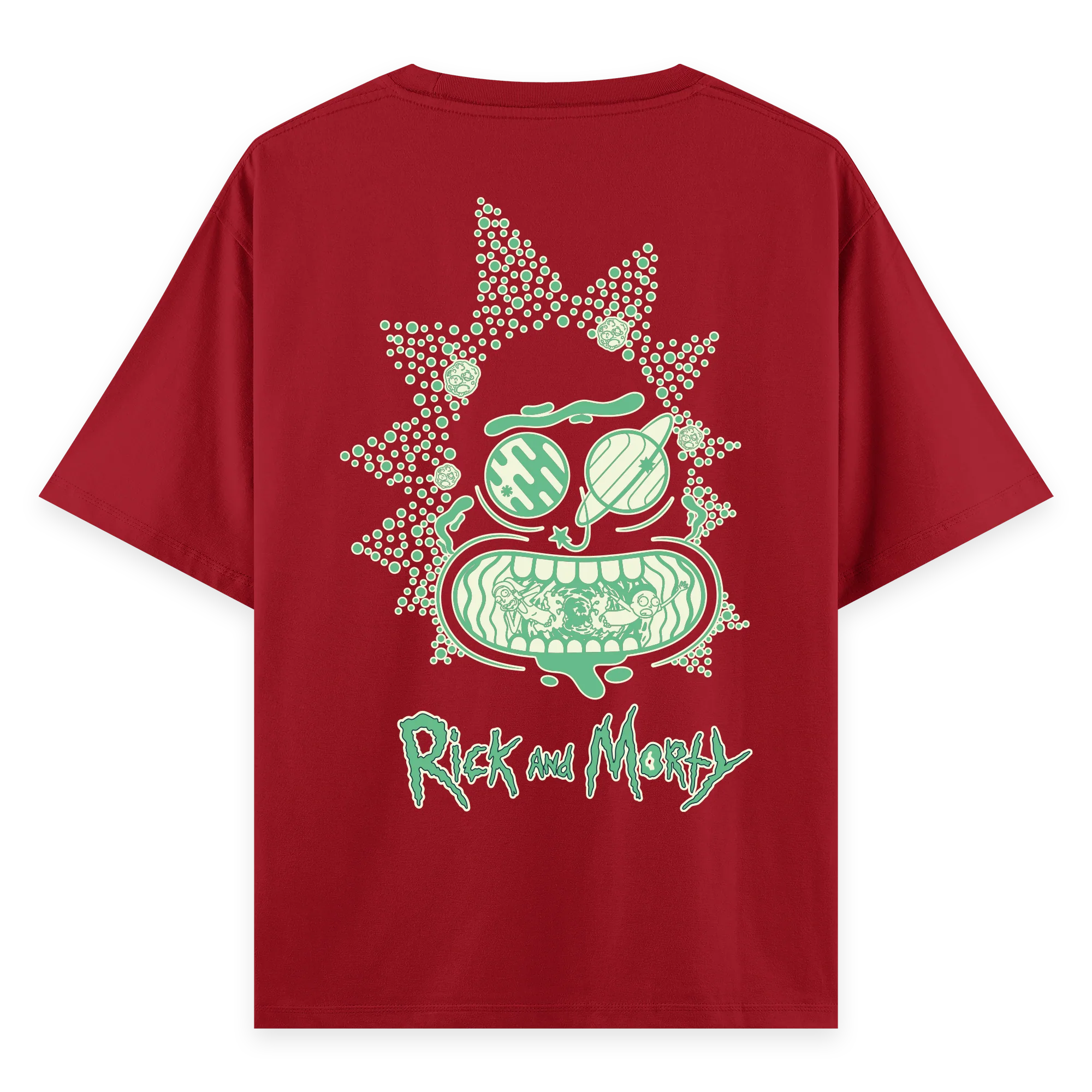 Toxic Rick - Oversize Bol Kalıp T-shirt