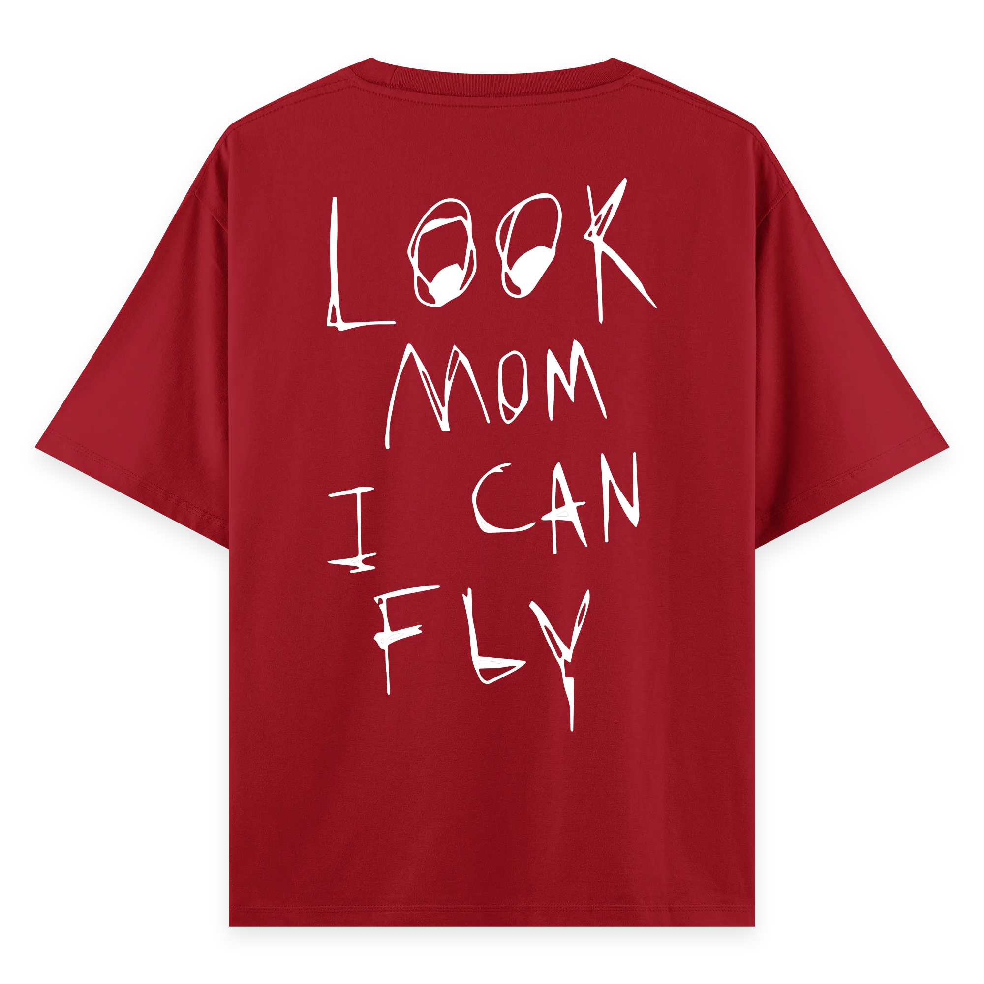 I Can Fly - Oversize Bol Kalıp T-shirt
