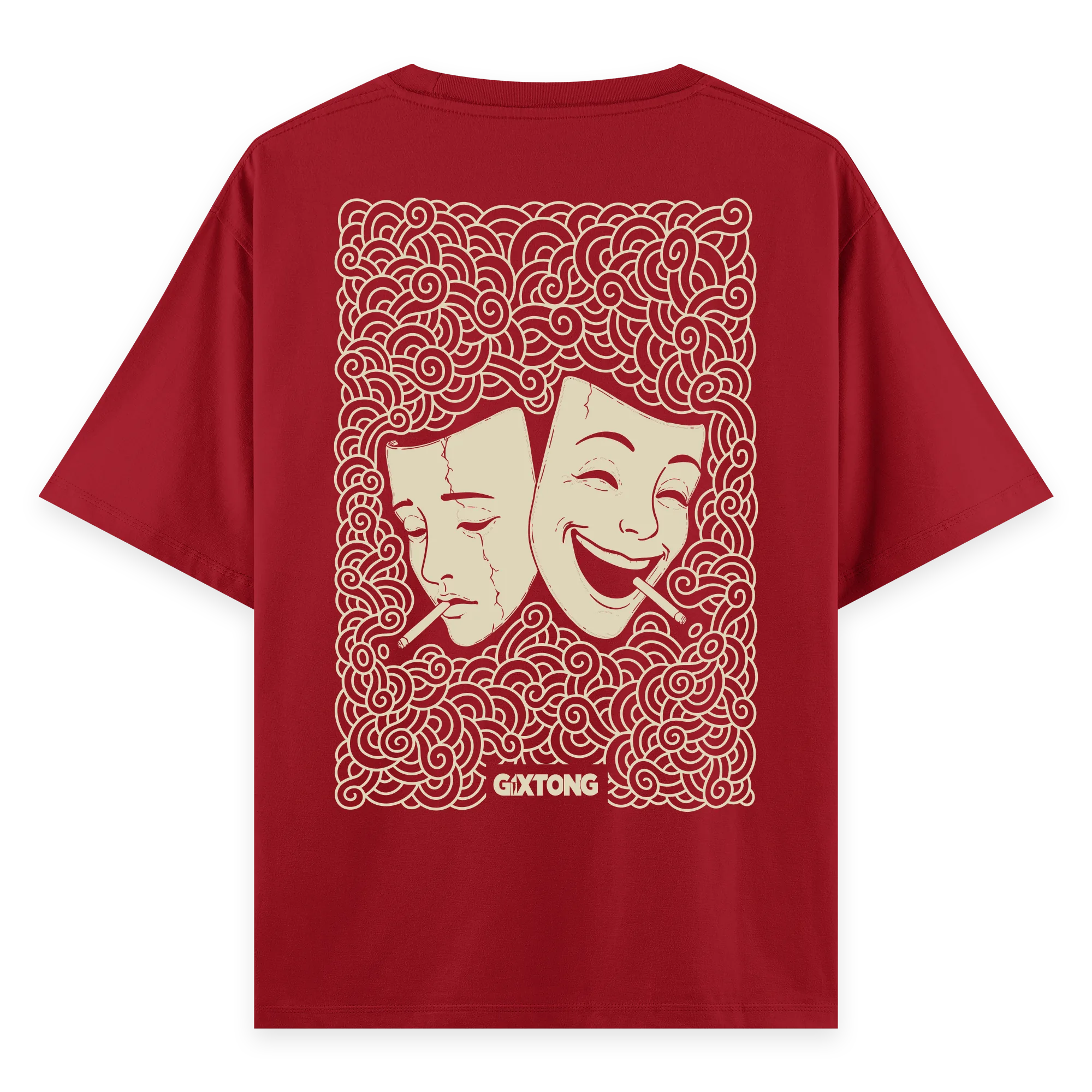 Mask II - Oversize Bol Kalıp T-shirt