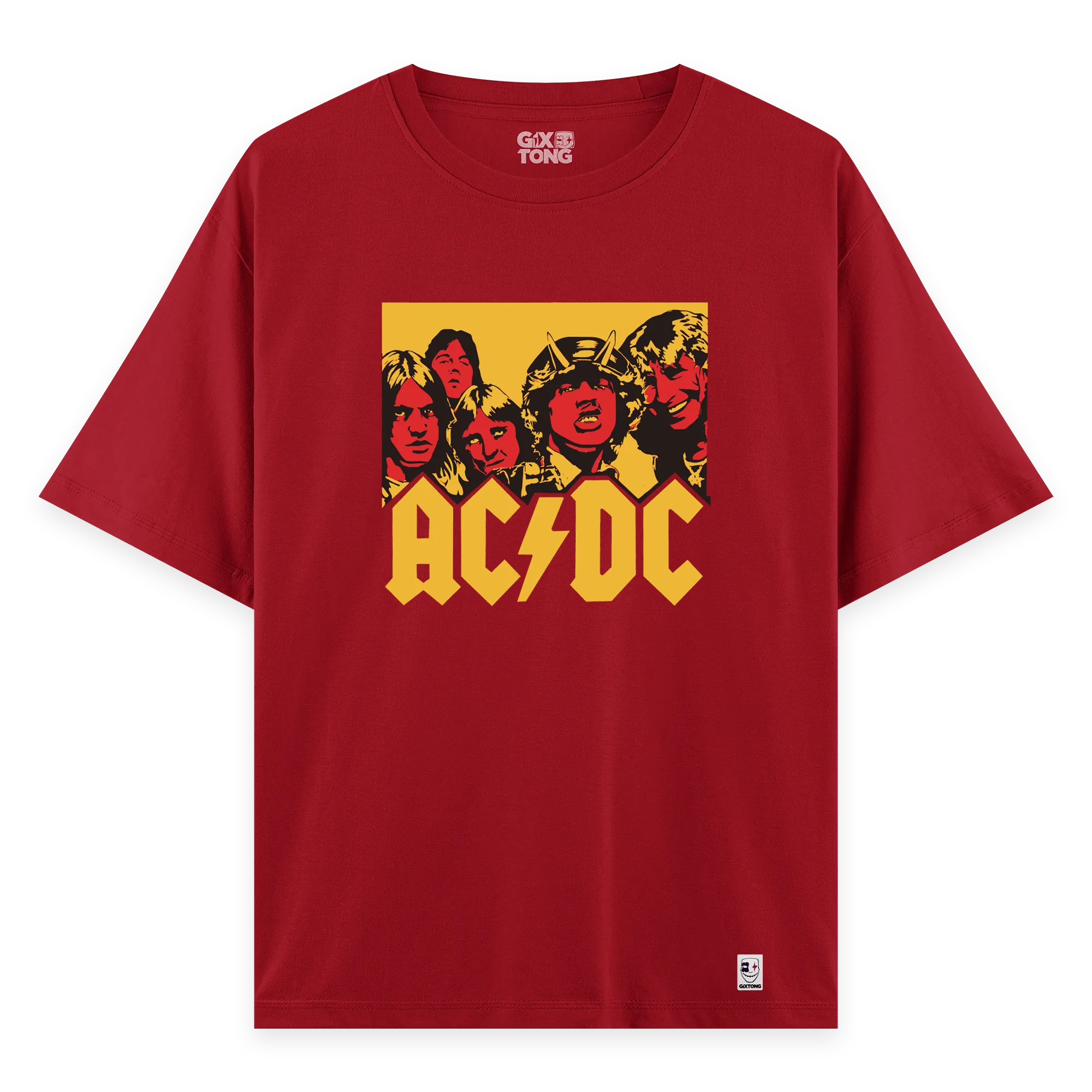 ACDC - Oversize Bol Kalıp T-shirt