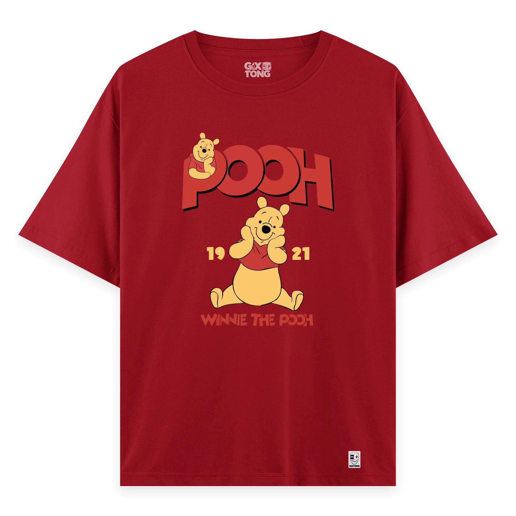 Pooh - Oversize Bol Kalıp T-shirt