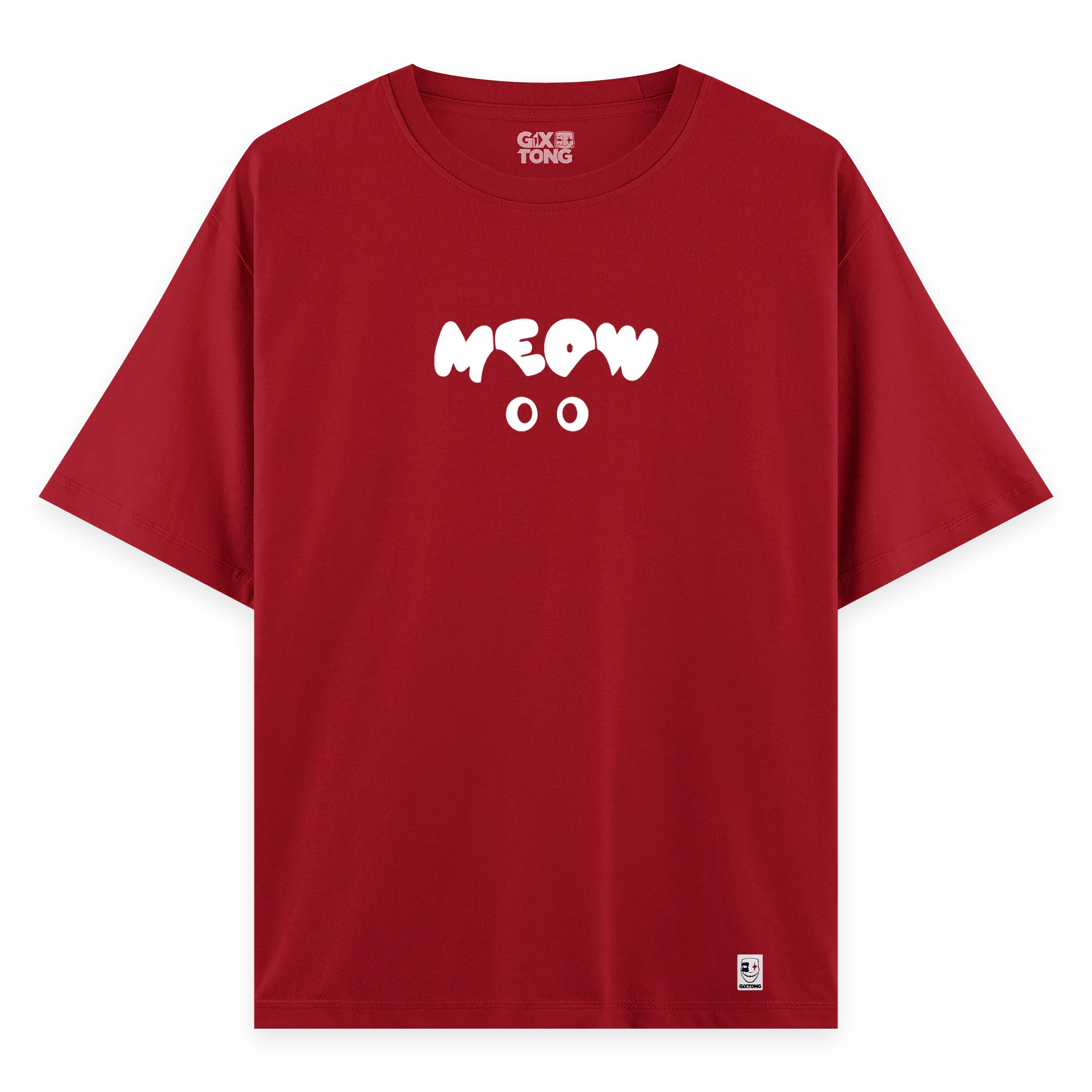 Meow - Oversize Bol Kalıp T-shirt