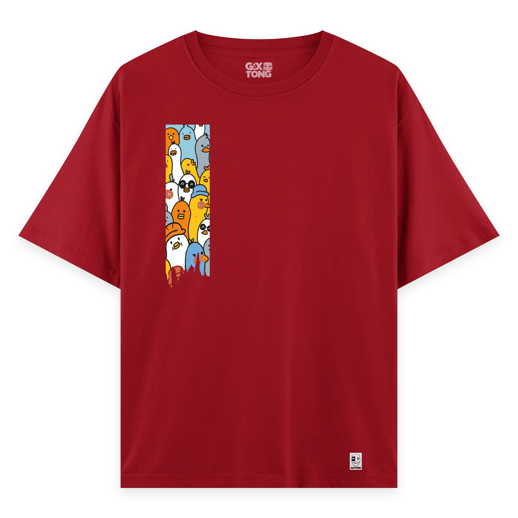 Quack - Oversize Bol Kalıp T-shirt
