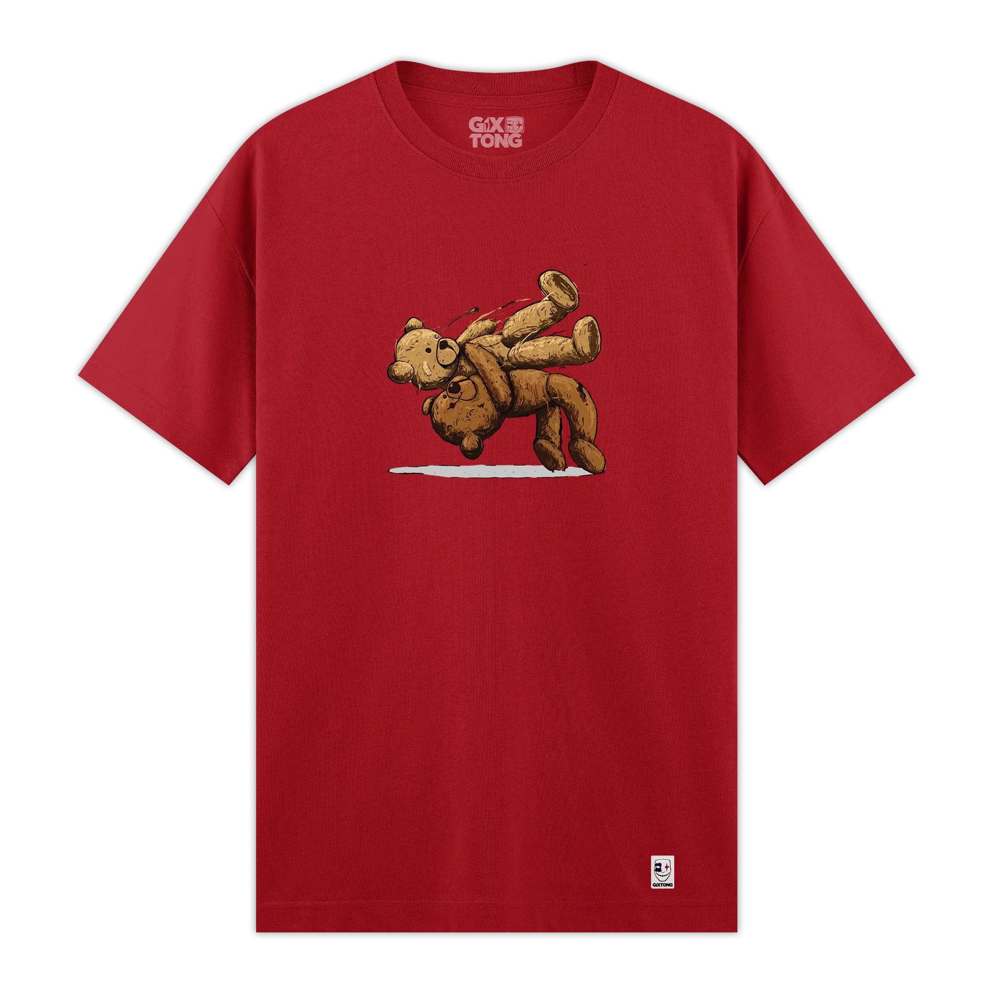 Fight Bear - Regular Fit Kalıp T-shirt