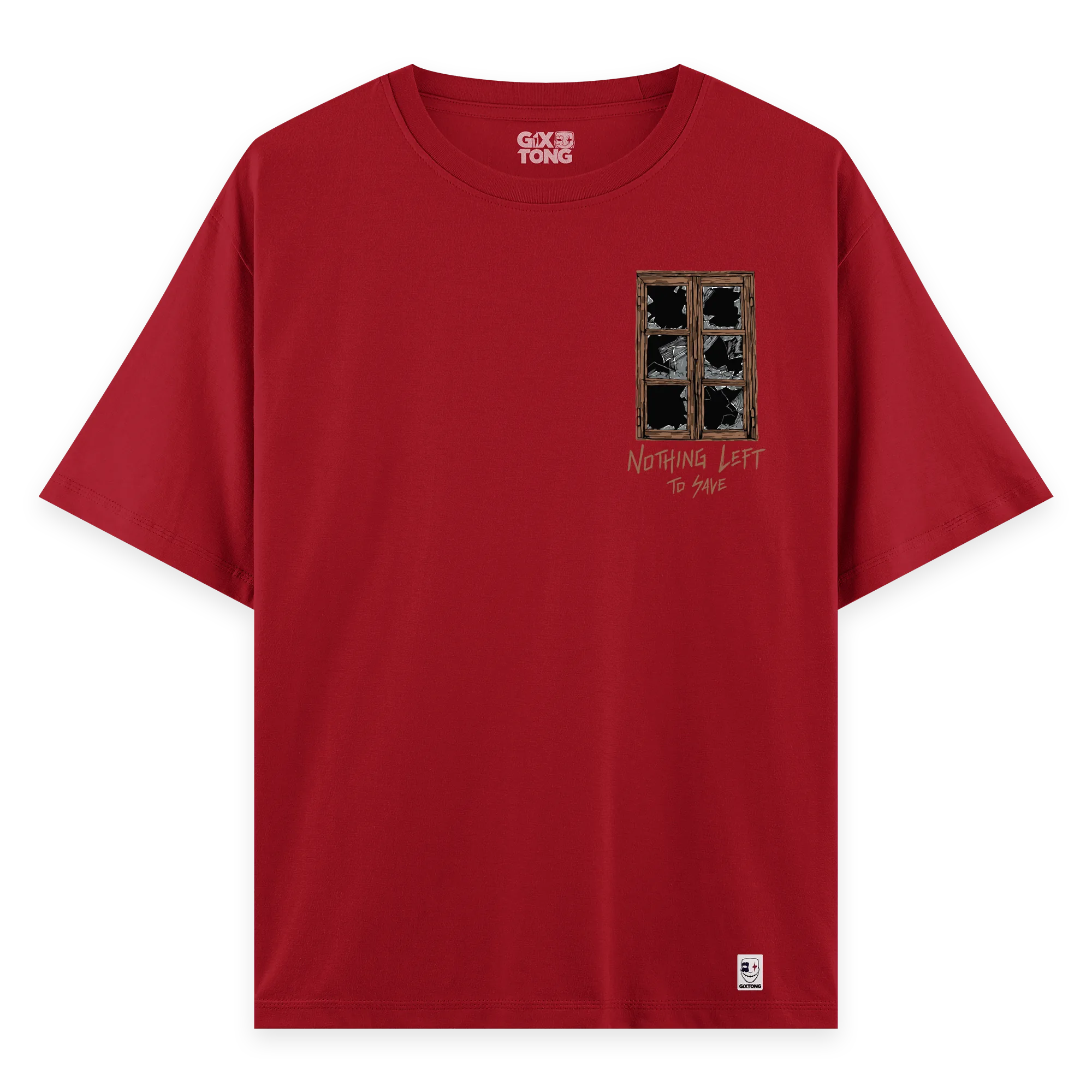Broken - Oversize Bol Kalıp T-shirt