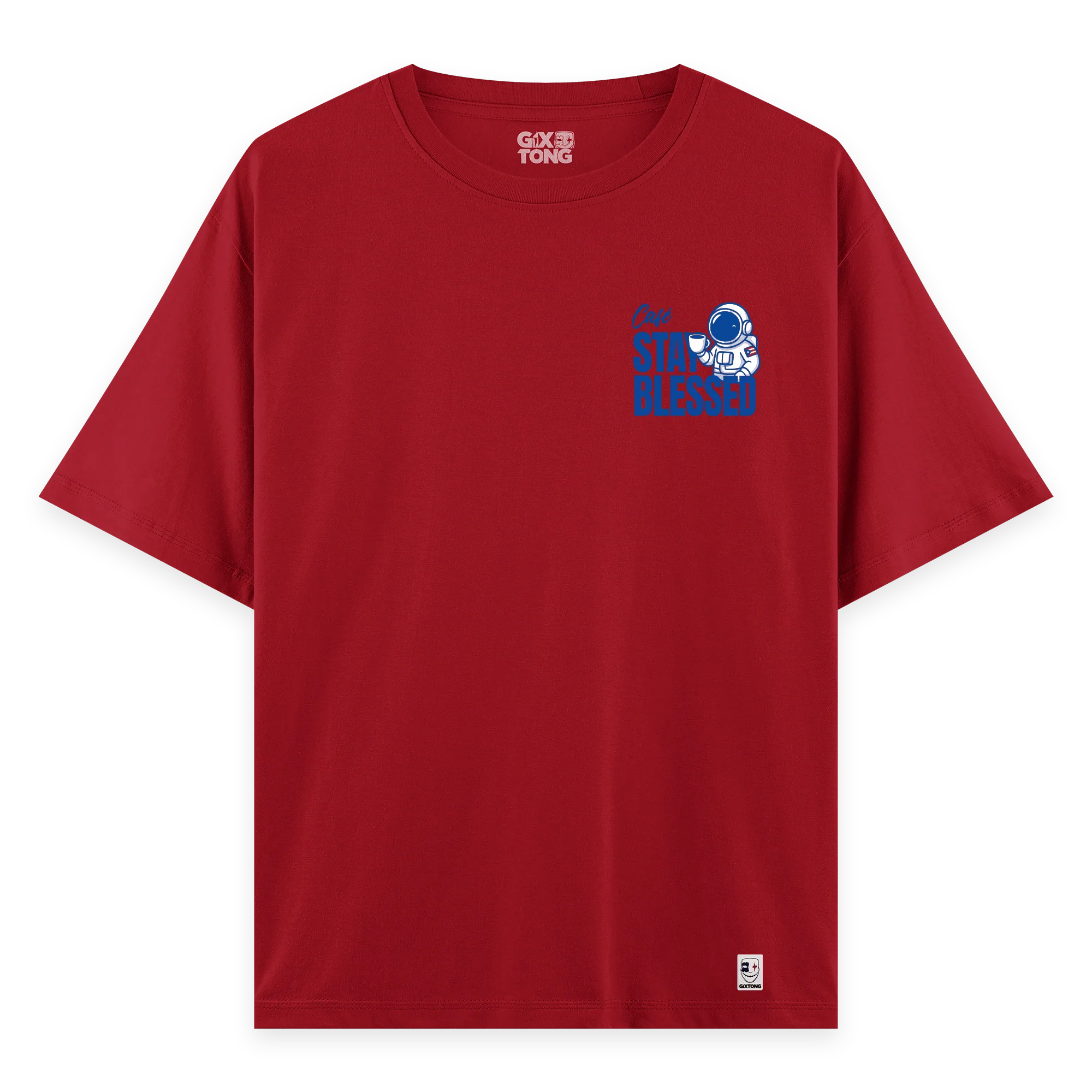 Blessed - Oversize Bol Kalıp T-shirt