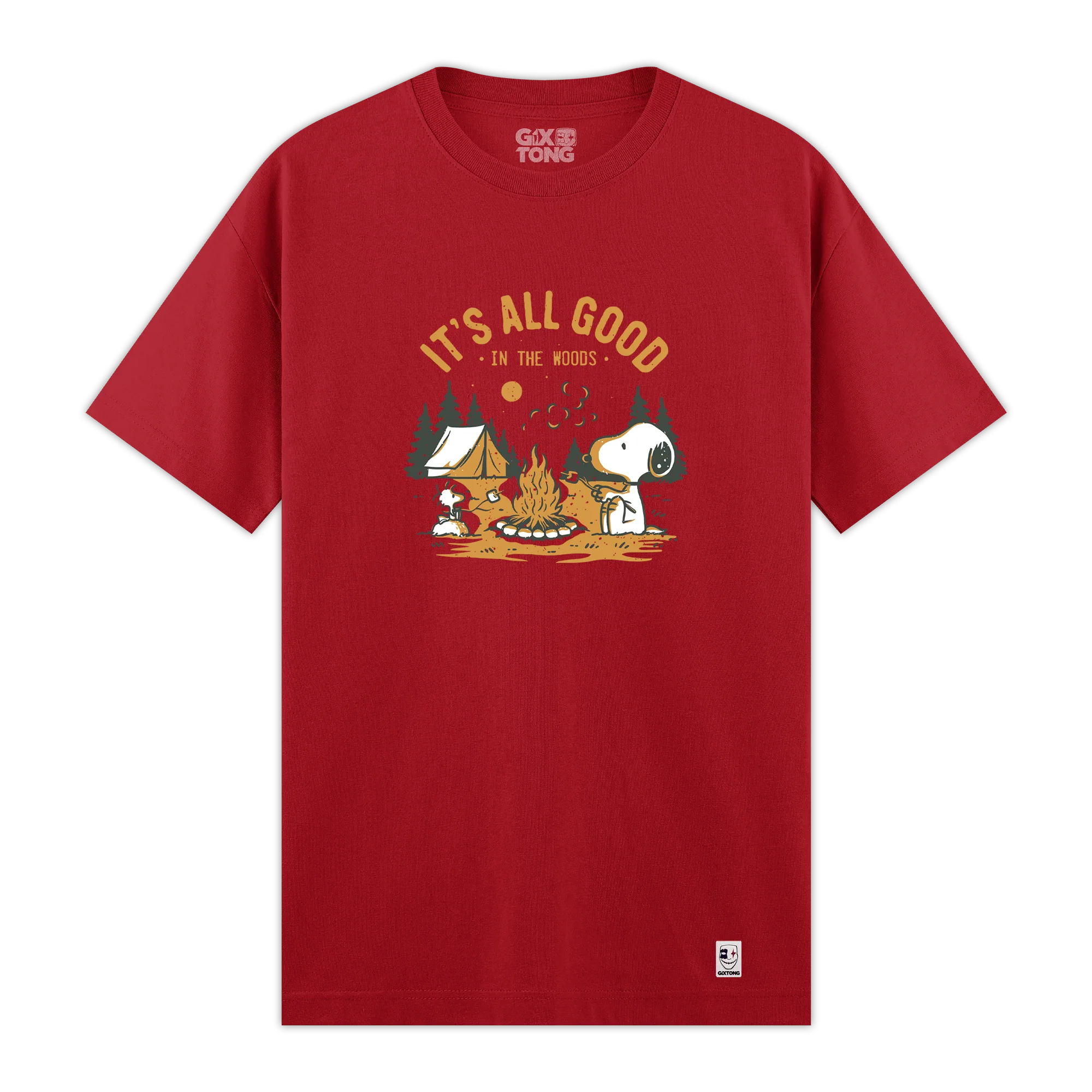 Camp Snoopy - Regular Fit Kalıp T-shirt