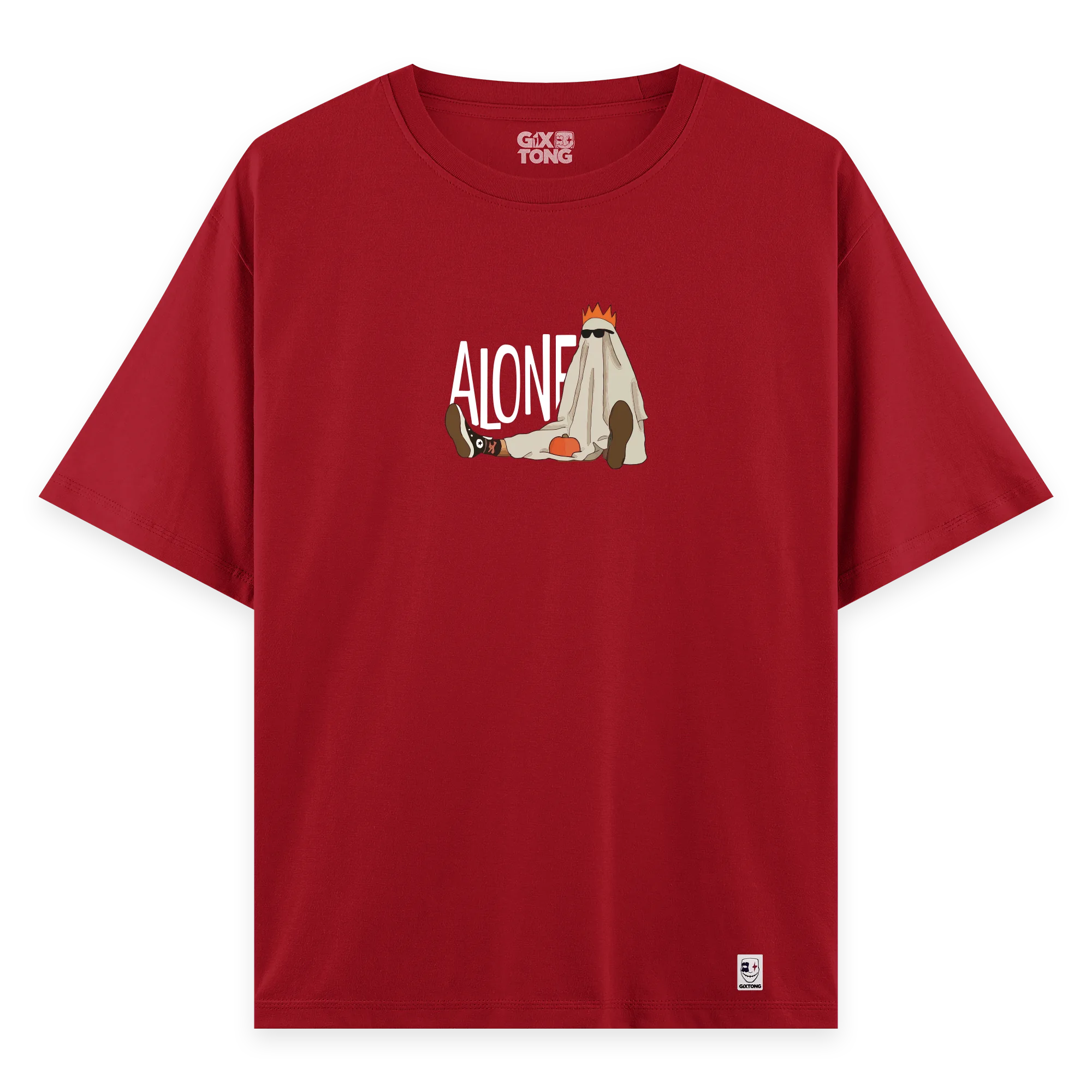 Alone - Oversize Bol Kalıp T-shirt