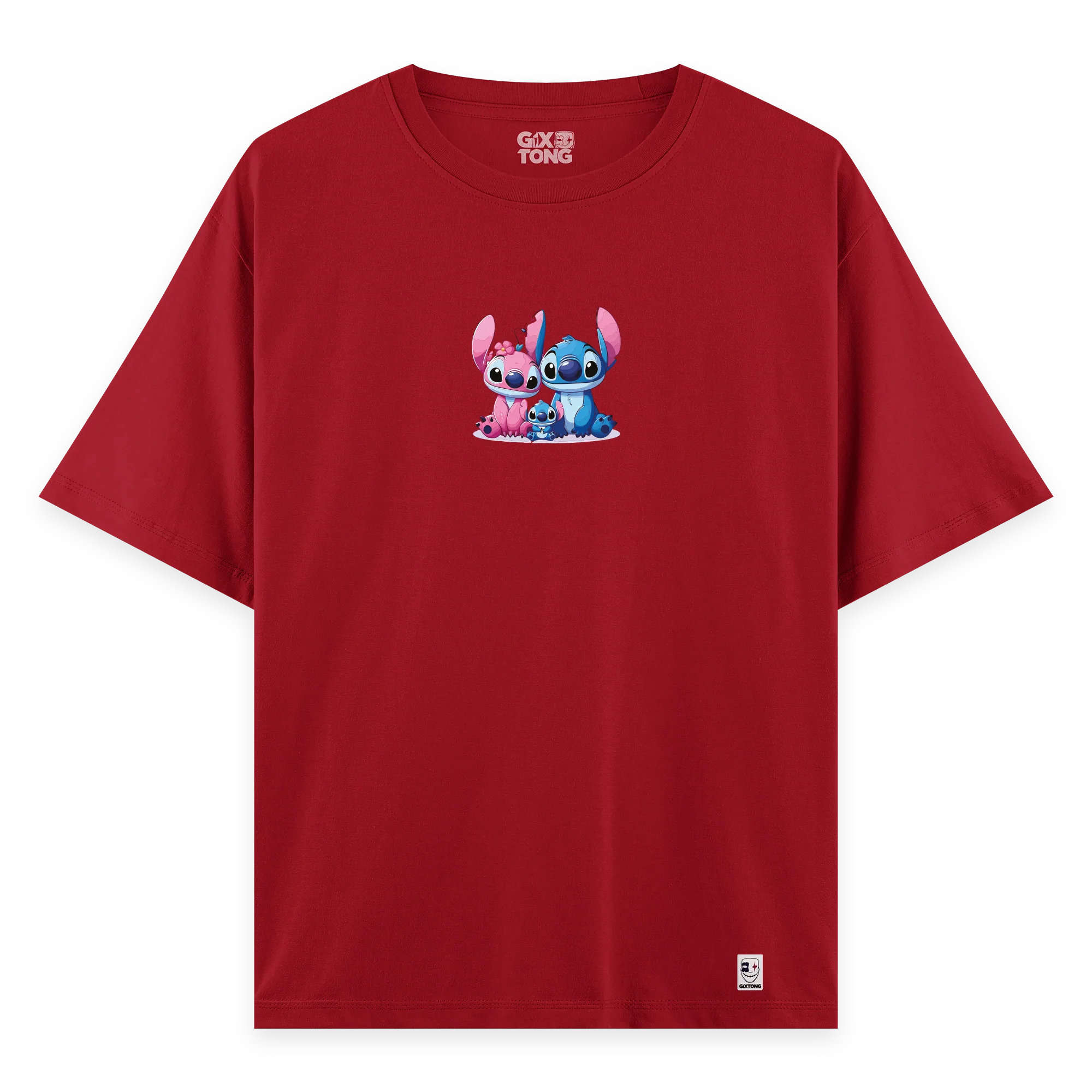 Stitc Family - Oversize Bol Kalıp T-shirt