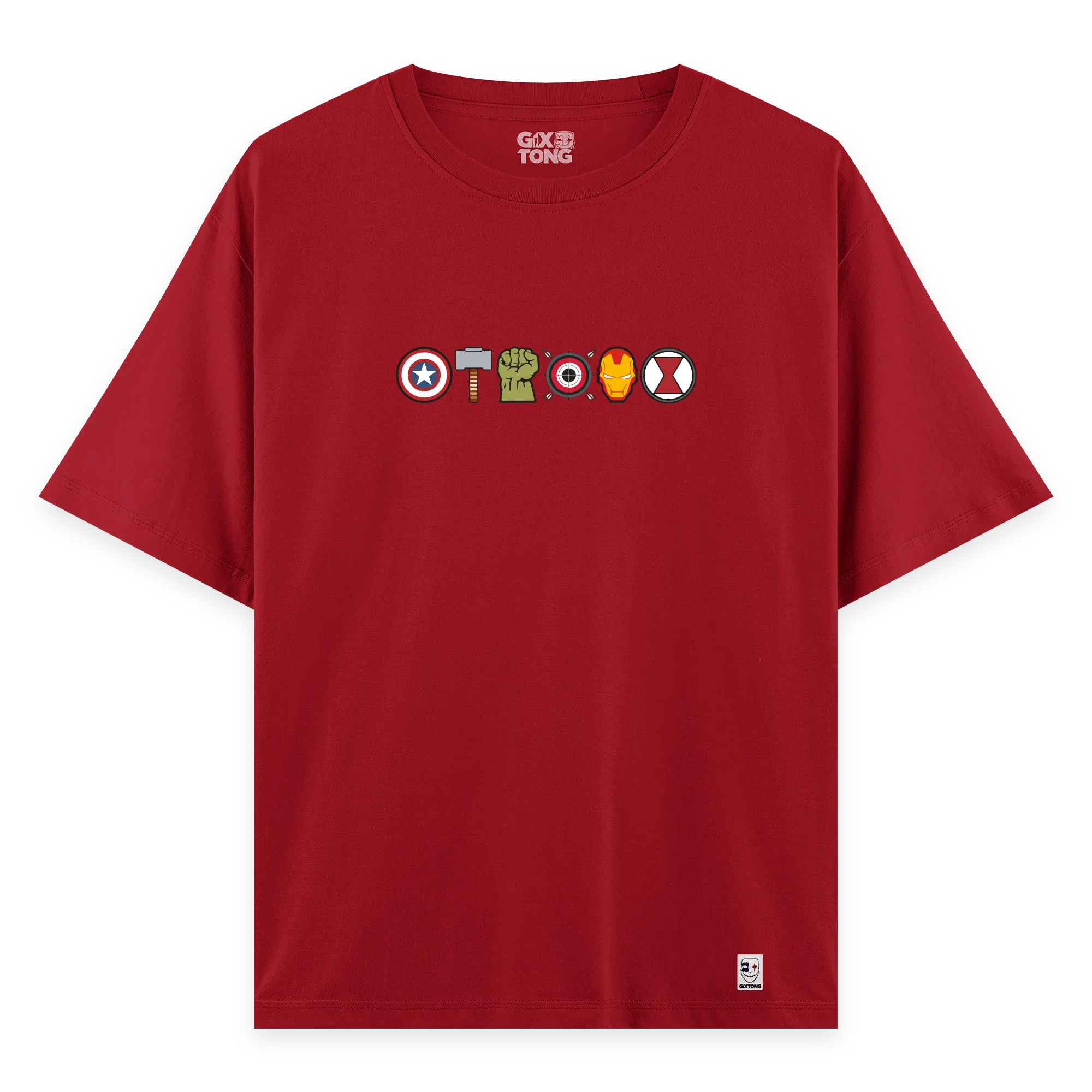 Avengers - Oversize Bol Kalıp T-shirt