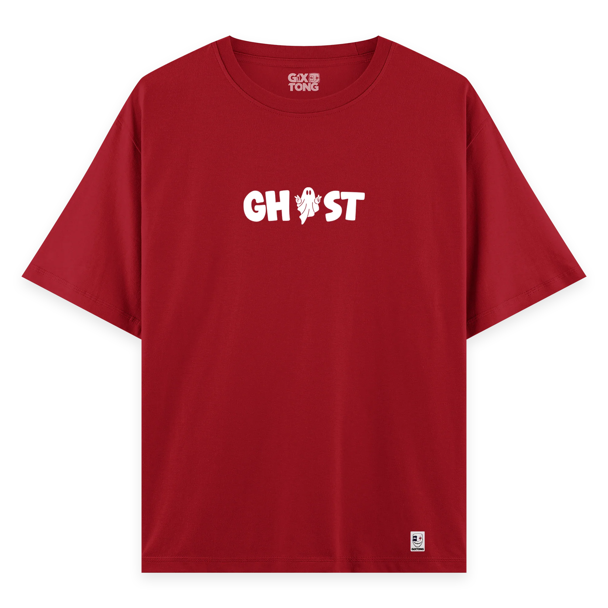 Ghost - Oversize Bol Kalıp T-shirt