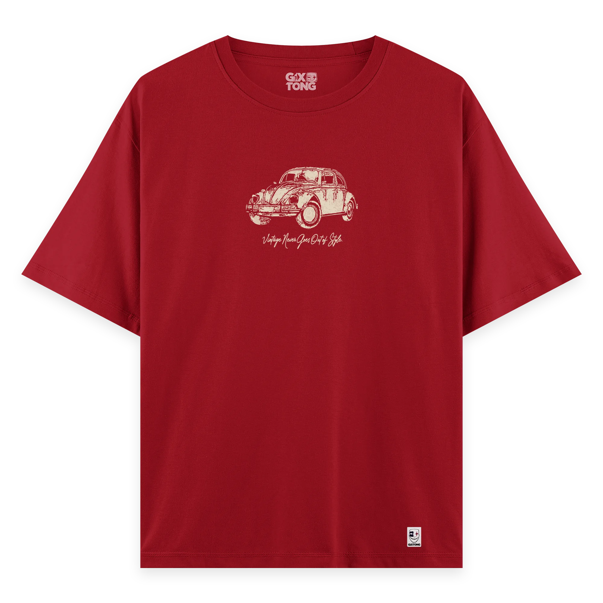 Woswos - Oversize Bol Kalıp T-shirt