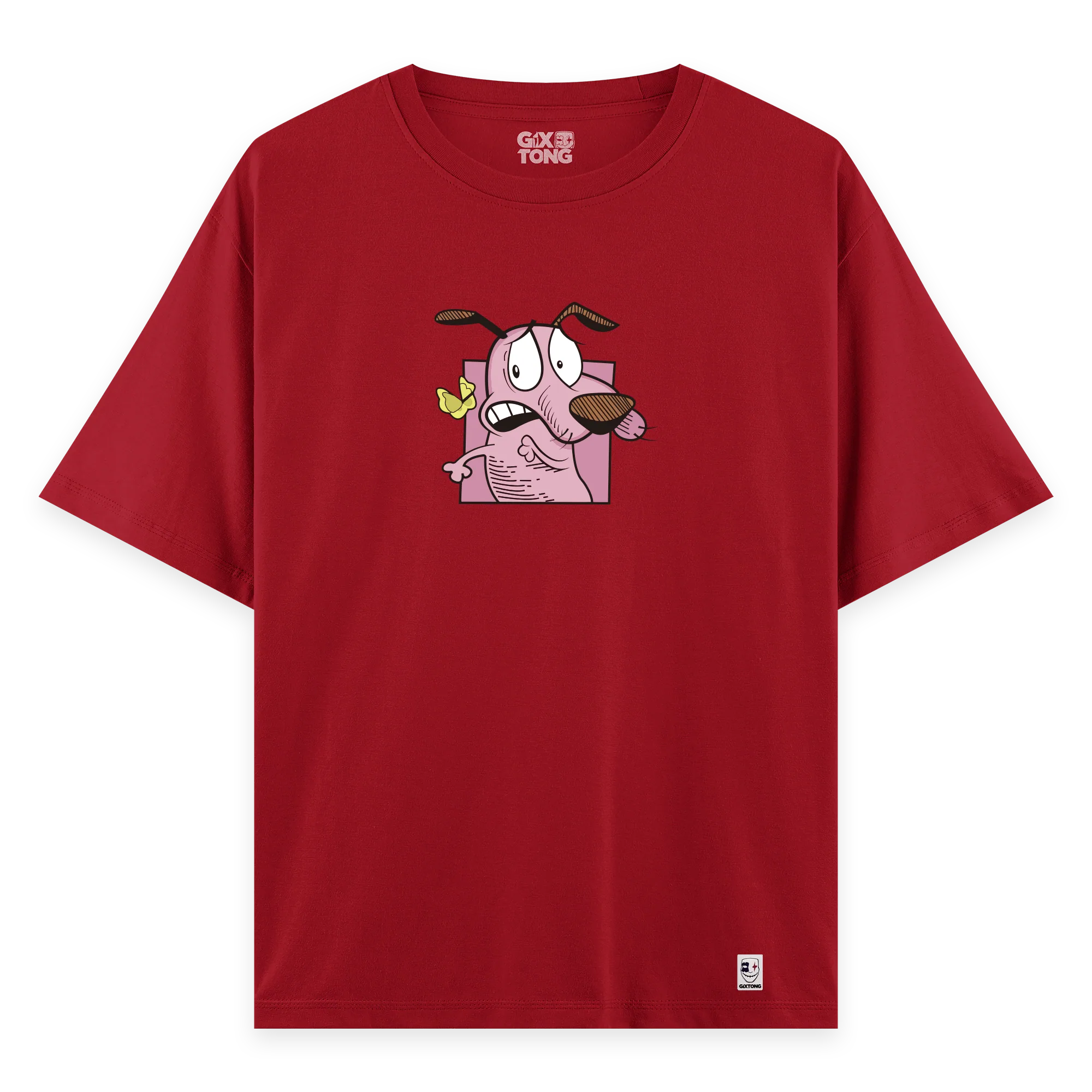 Cowardly - Oversize Bol Kalıp T-shirt