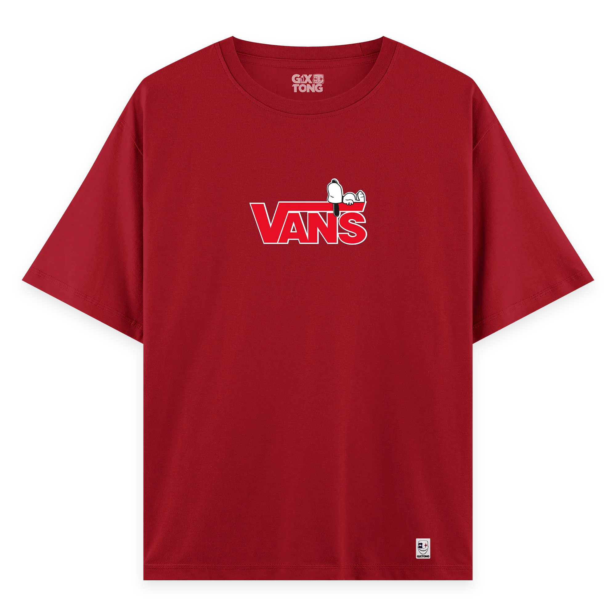 Vans Snoopy - Oversize Bol Kalıp T-shirt