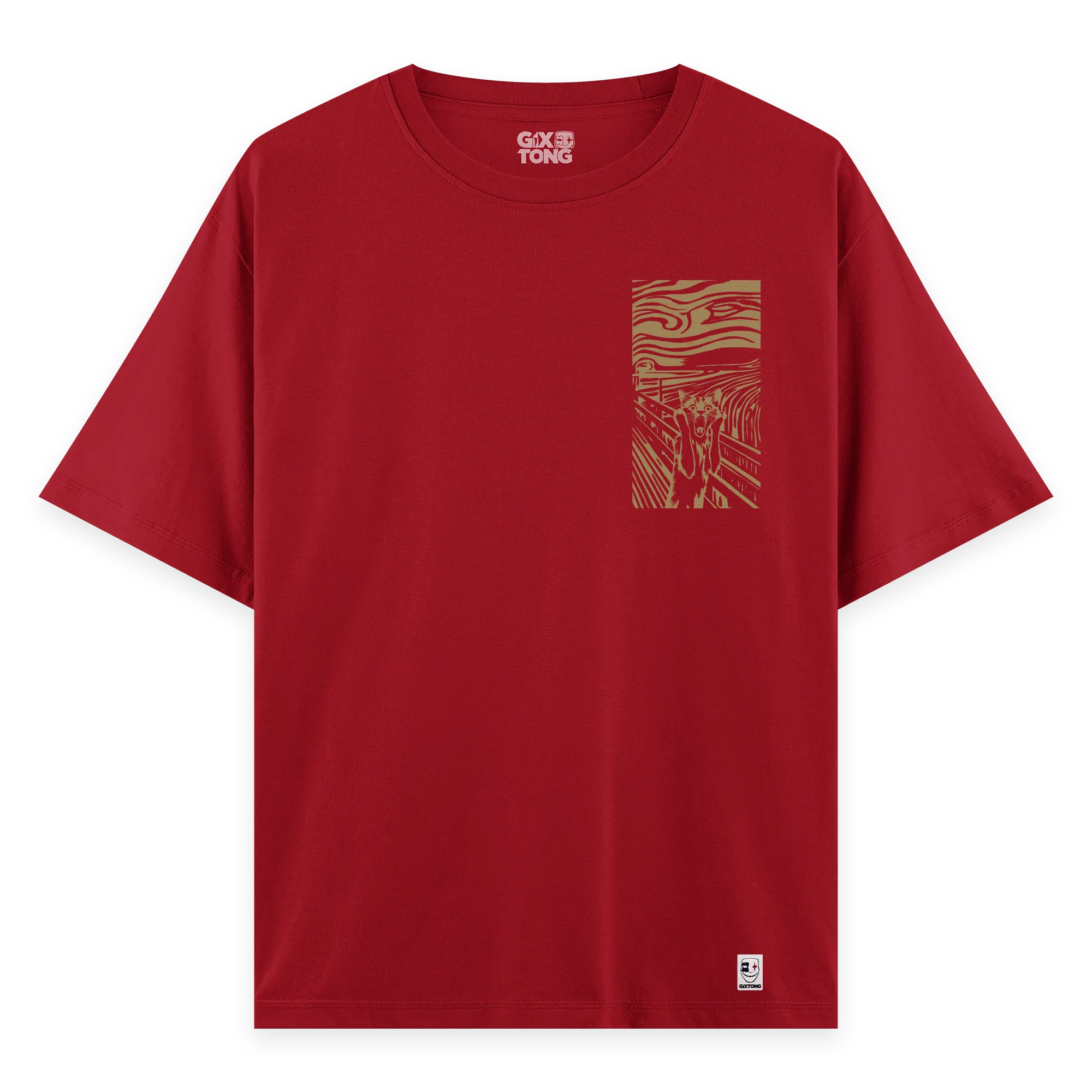 Scream - Oversize Bol Kalıp T-shirt