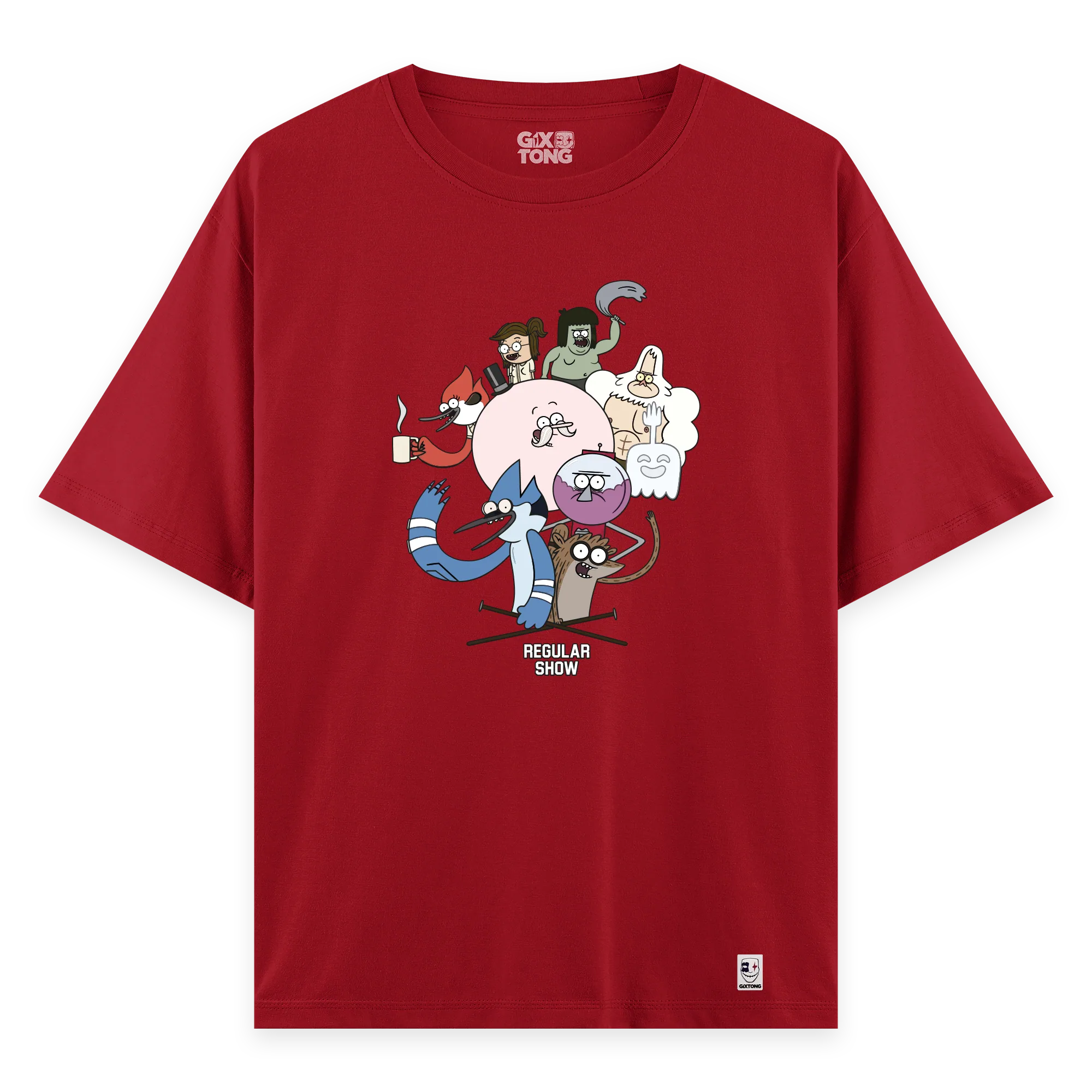 Regular Show - Oversize Bol Kalıp T-shirt
