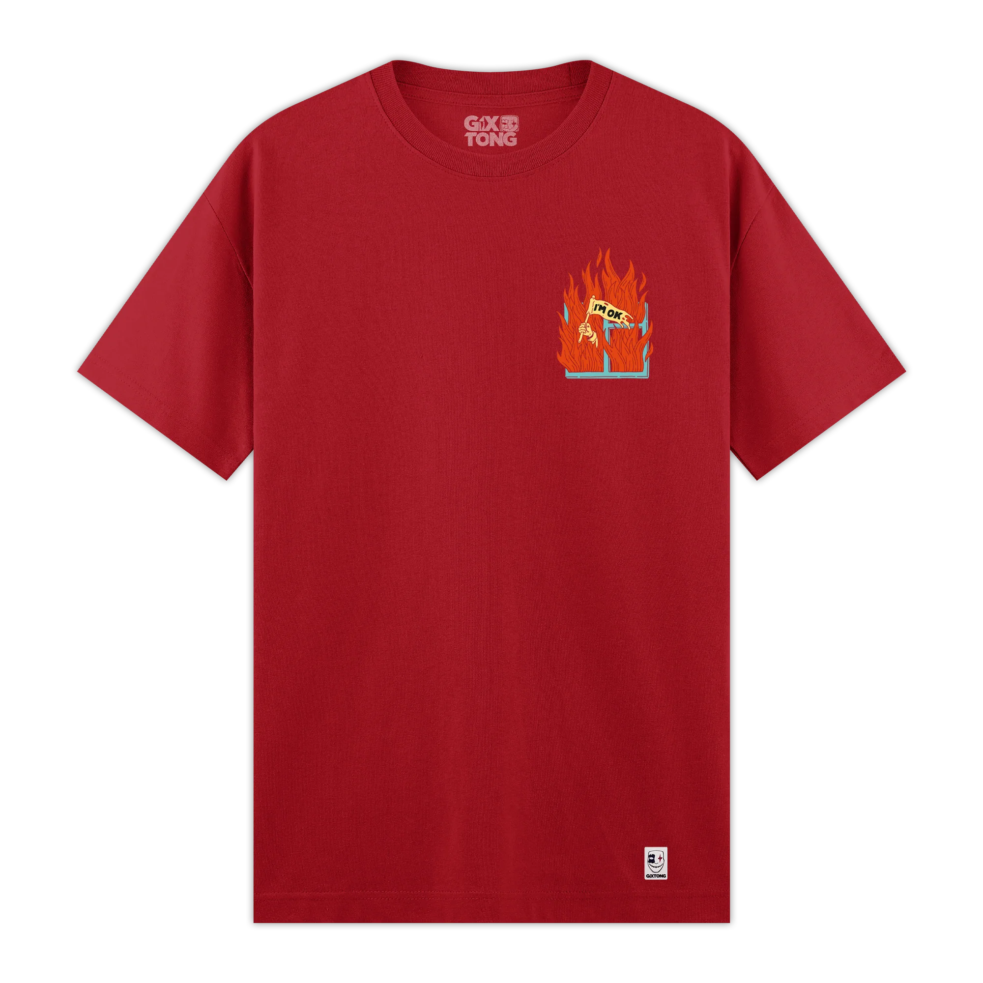 I'm Ok - Regular Fit Kalıp T-shirt
