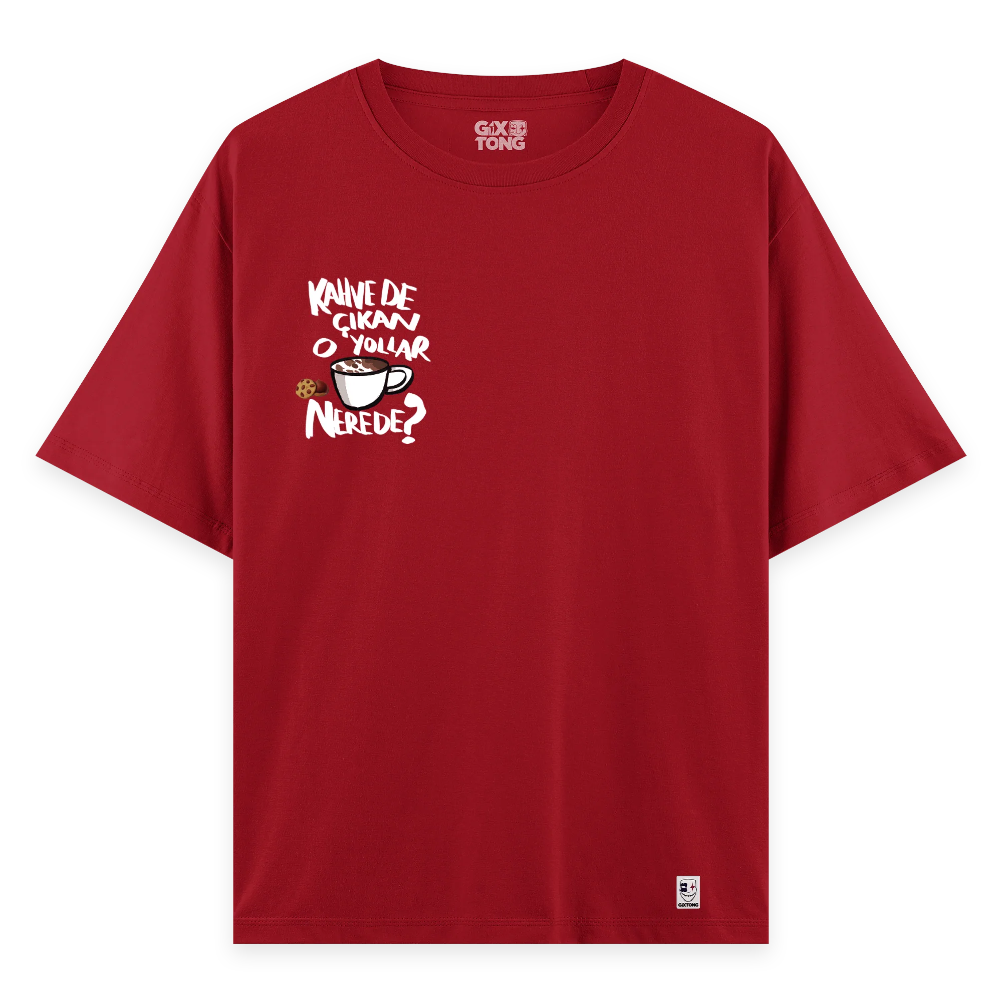 Nerede - Oversize Bol Kalıp T-shirt