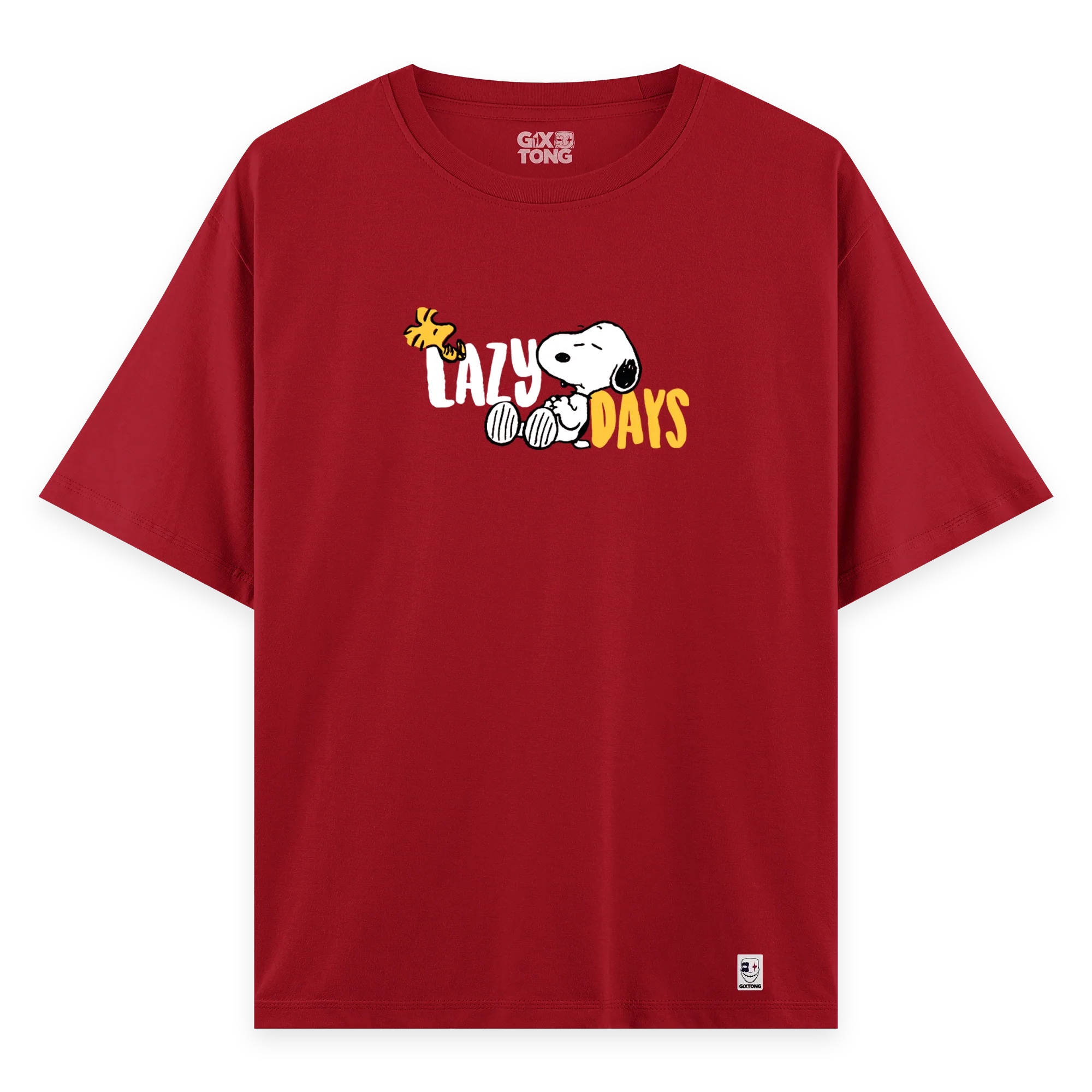 Lazy Days - Oversize Bol Kalıp T-shirt
