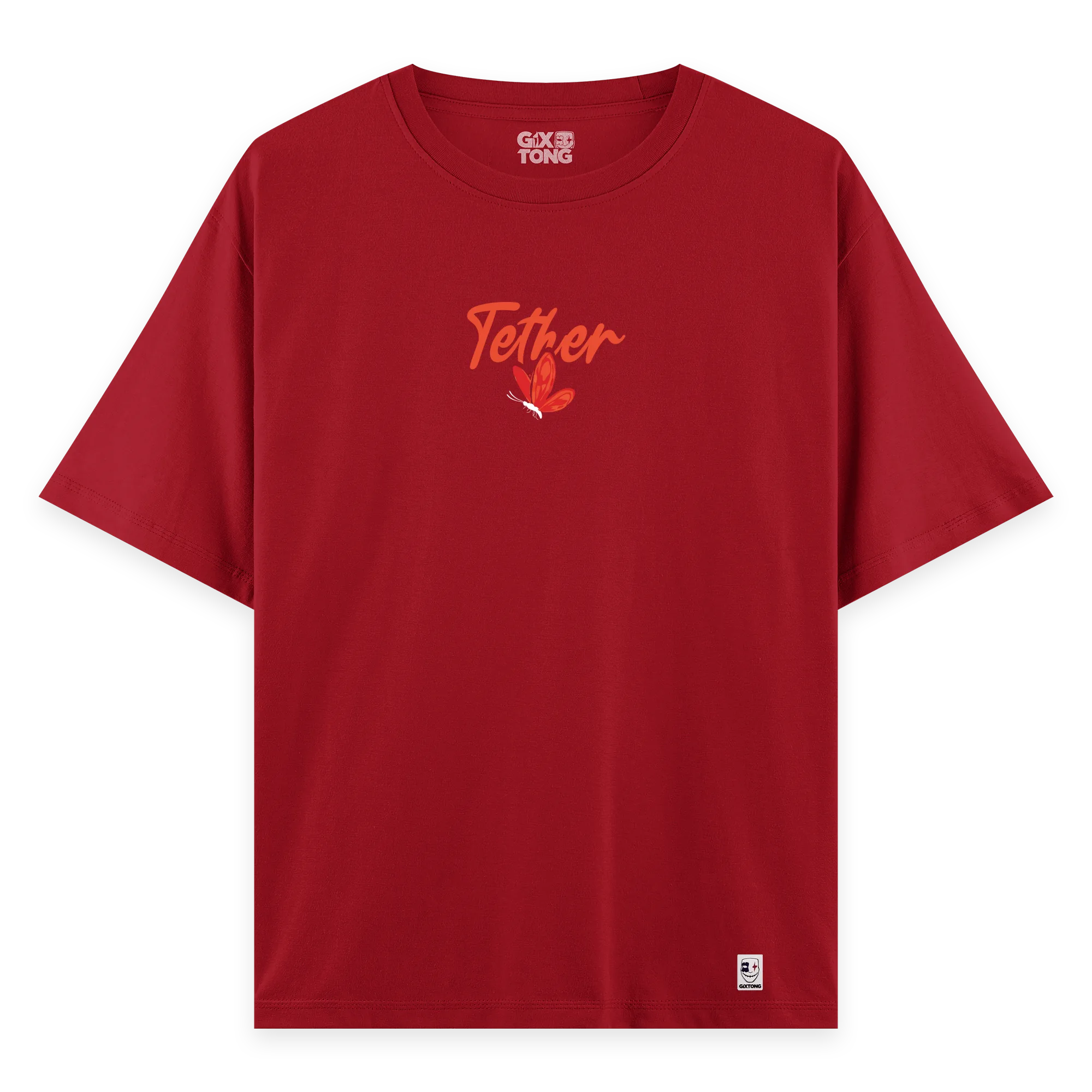 Tether - Oversize Bol Kalıp T-shirt