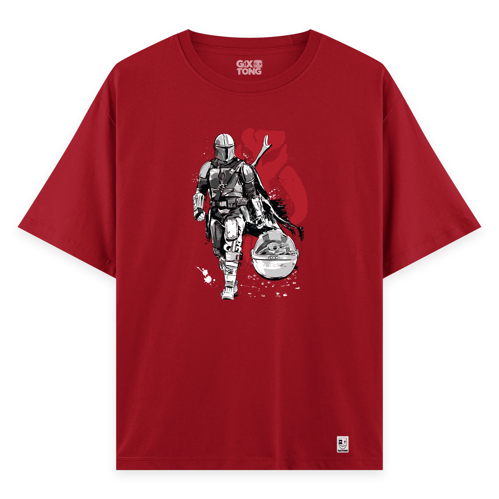 Mandalorian - Oversize Bol Kalıp T-shirt