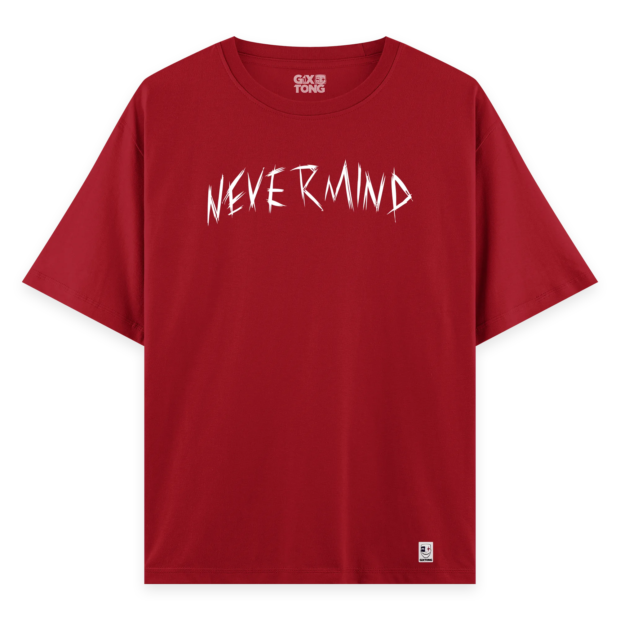 Nevermind - Oversize Bol Kalıp T-shirt