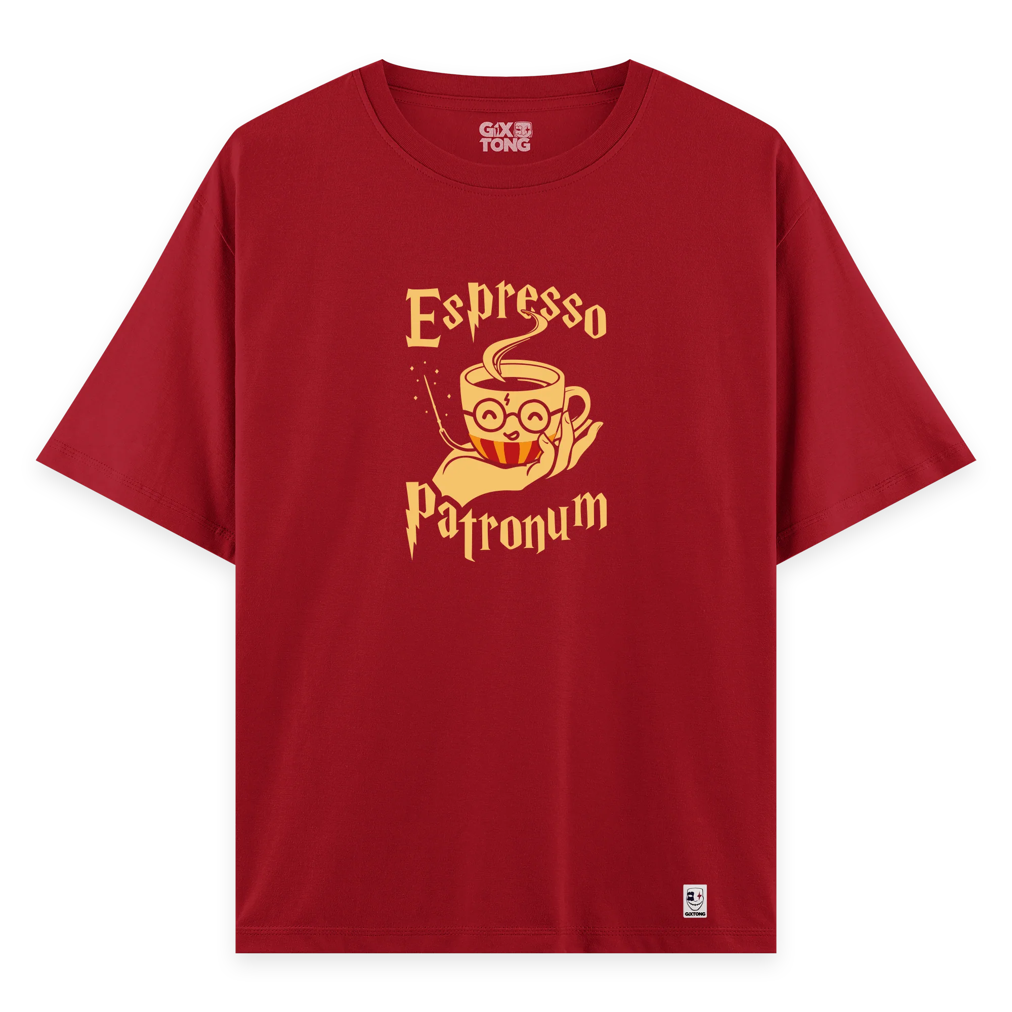 Espresso Patronum - Oversize Bol Kalıp T-shirt