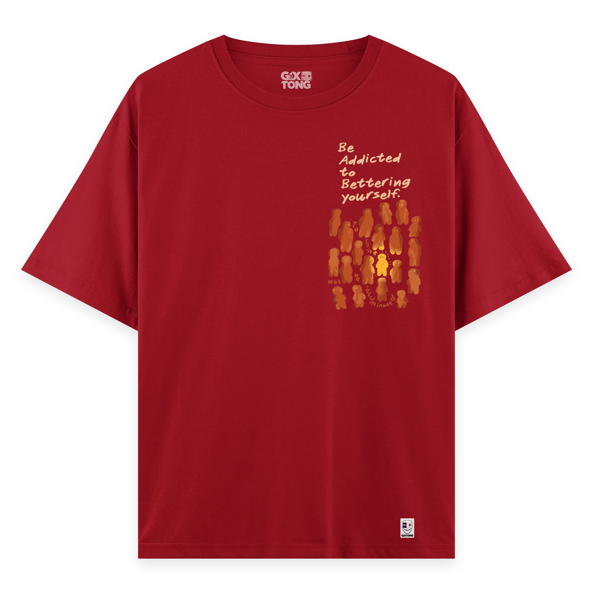 Illuminate - Oversize Bol Kalıp T-shirt
