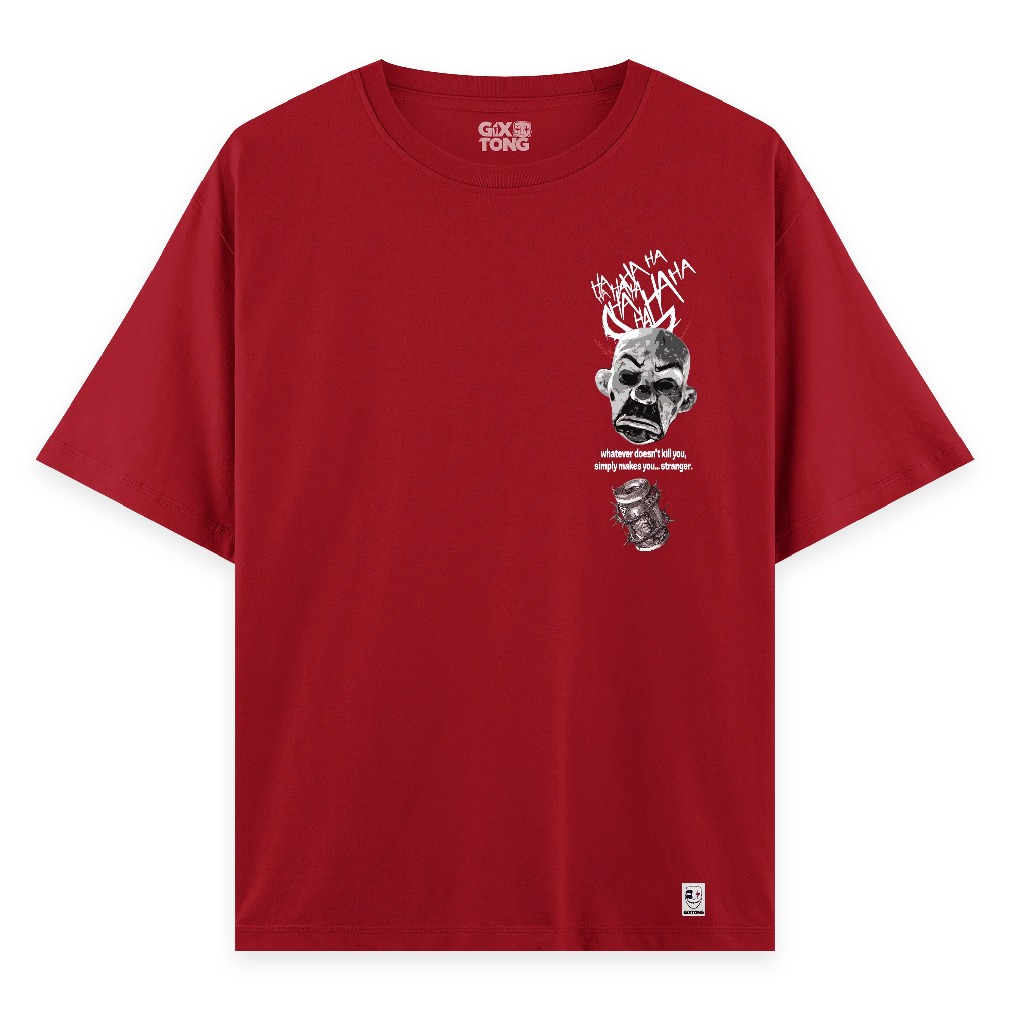 Dark Mask - Oversize Bol Kalıp T-shirt
