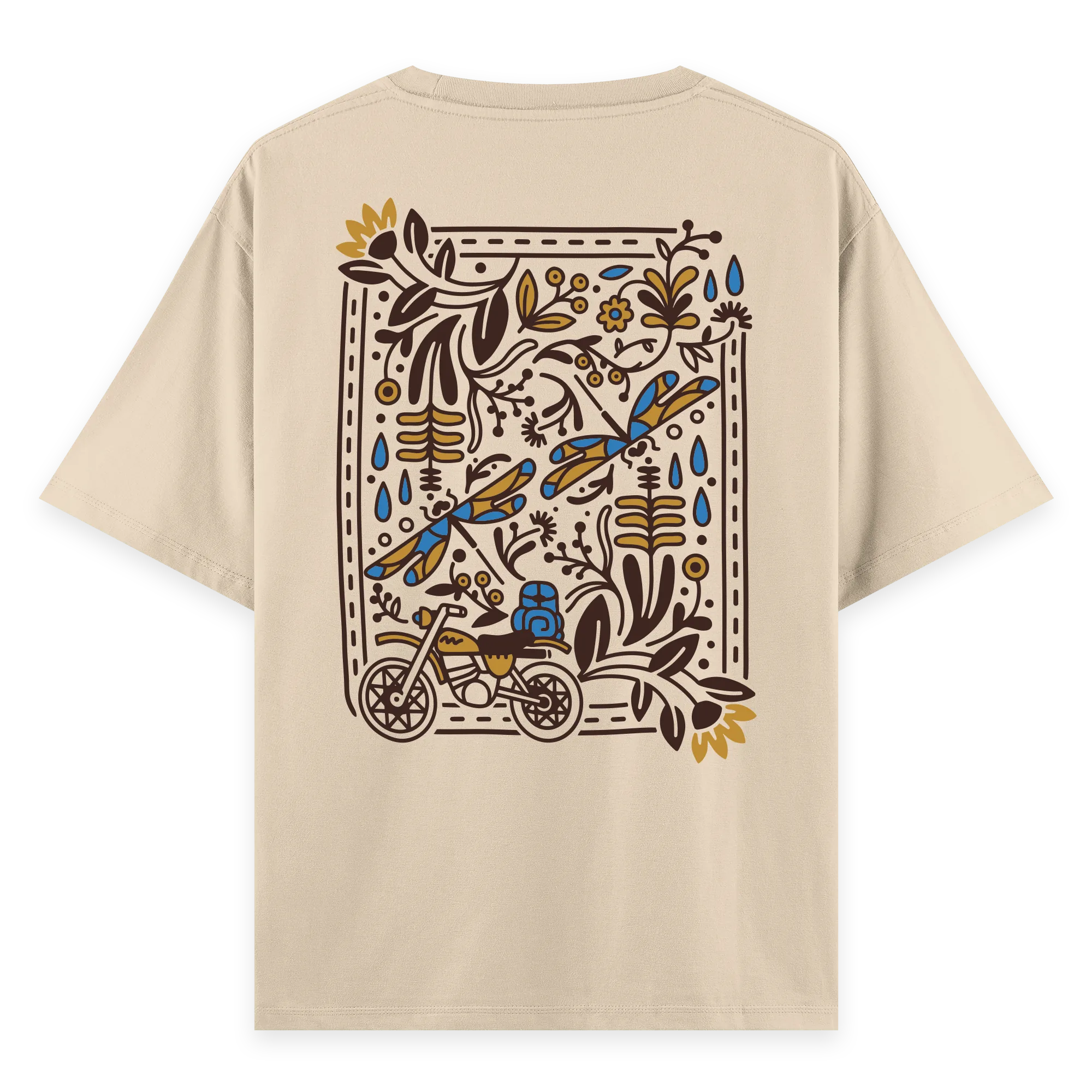 Wanderer - Oversize Bol Kalıp T-shirt