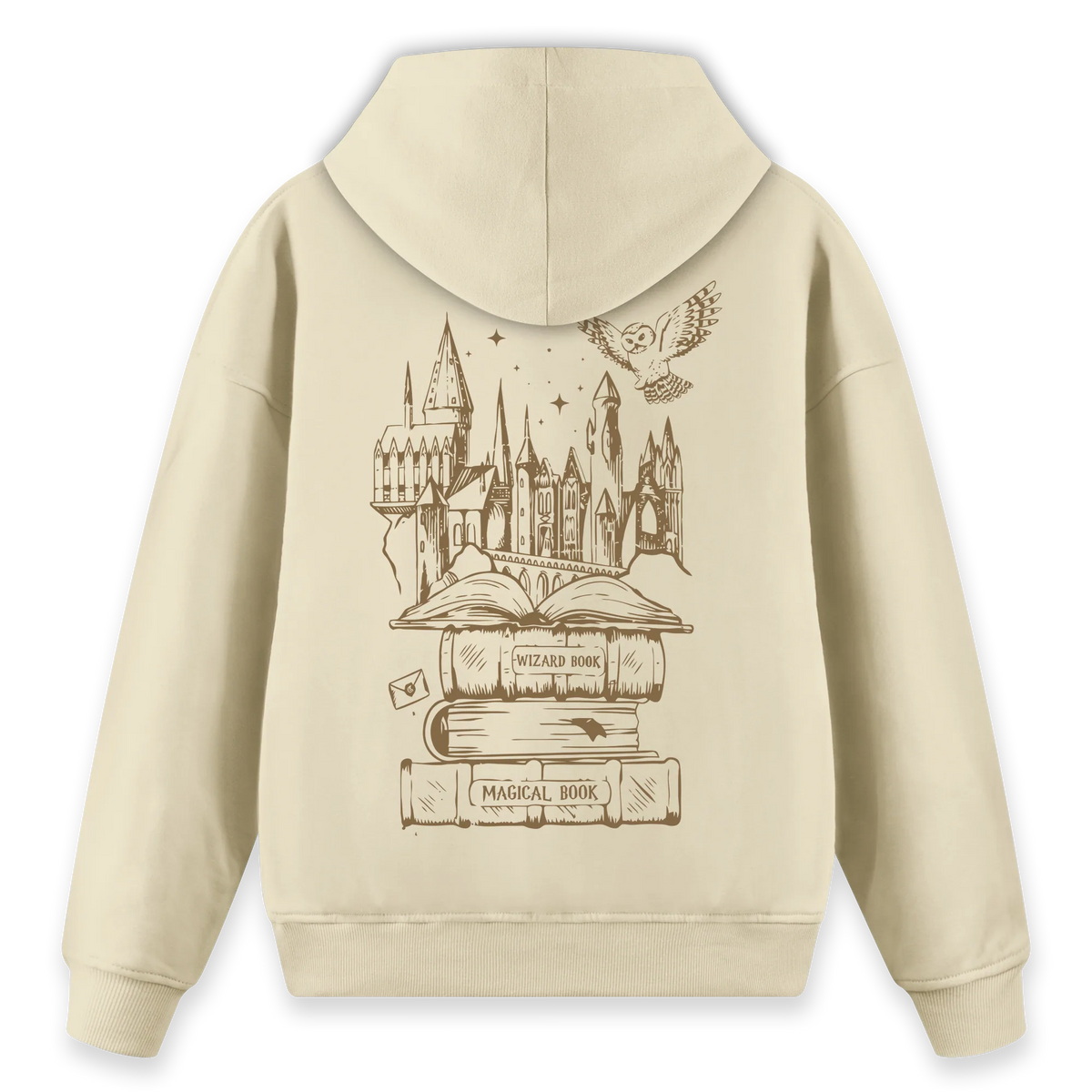Hogwarts - Regular Fit Kalıp Hoodie