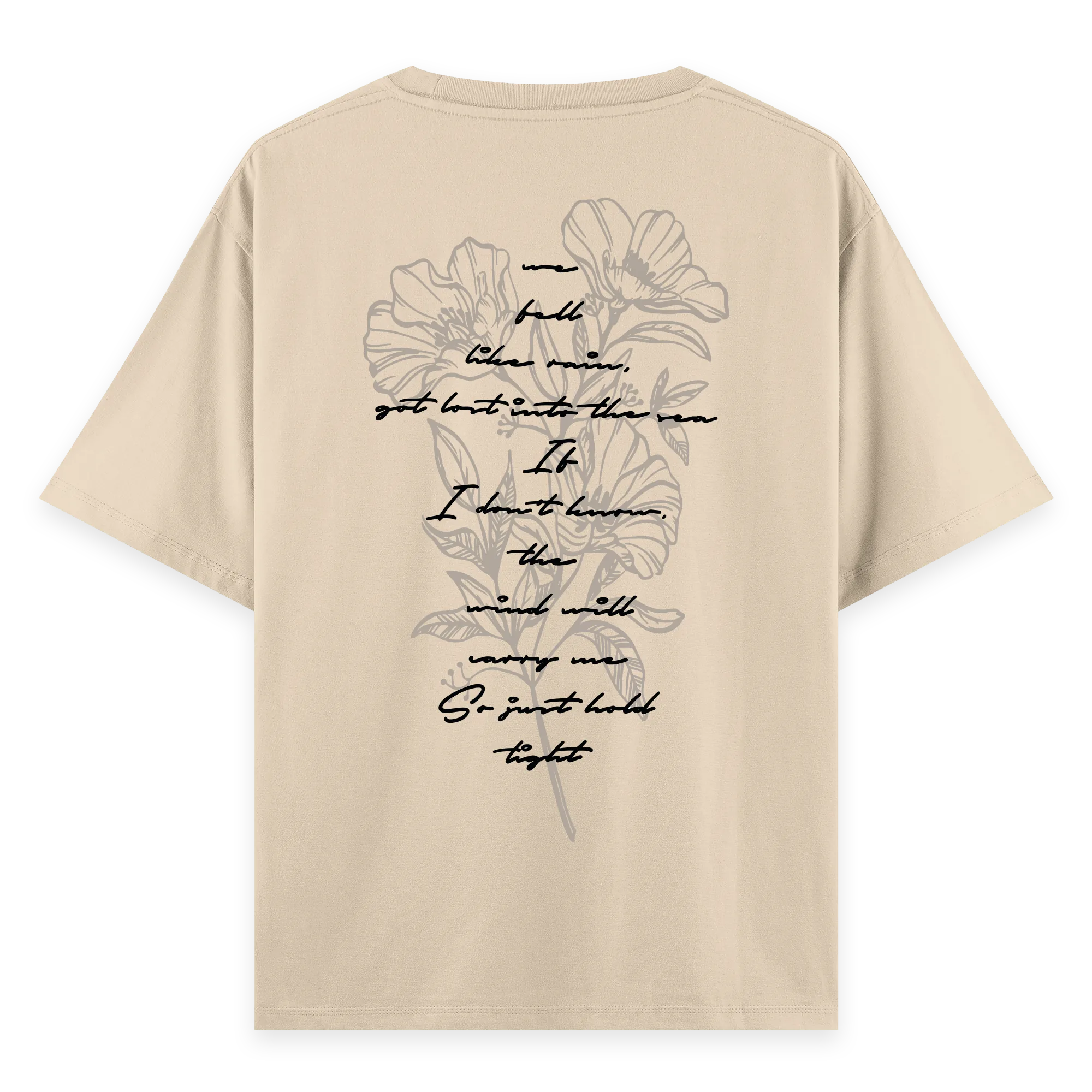 Petals - Oversize Bol Kalıp T-shirt