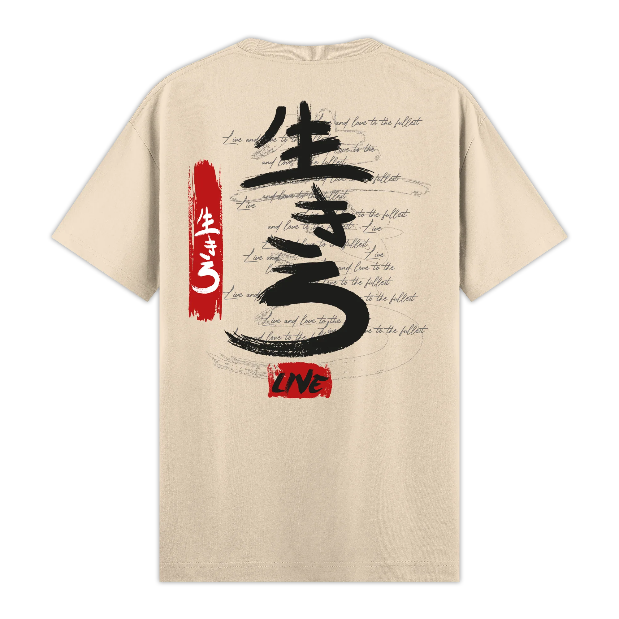 Live - Regular Fit Kalıp T-shirt