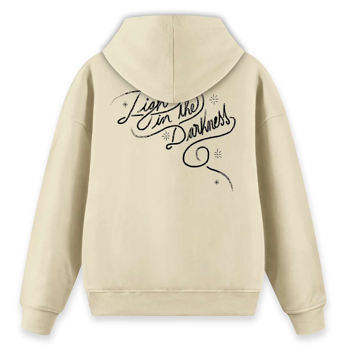 Karanlıktaki Işık - Regular Fit Kalıp Hoodie