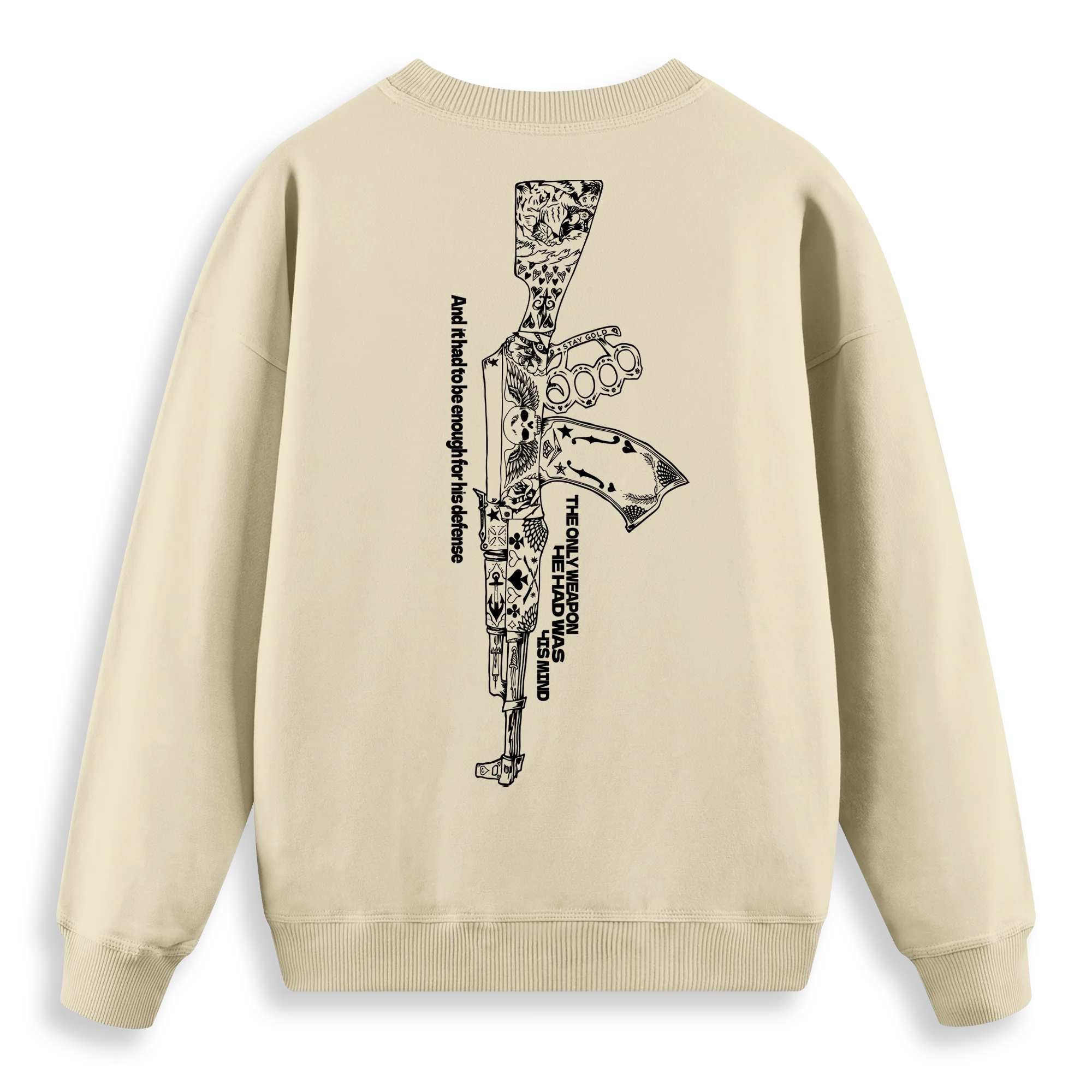 Ak-47 - Regular Fit Kalıp Sweatshirt