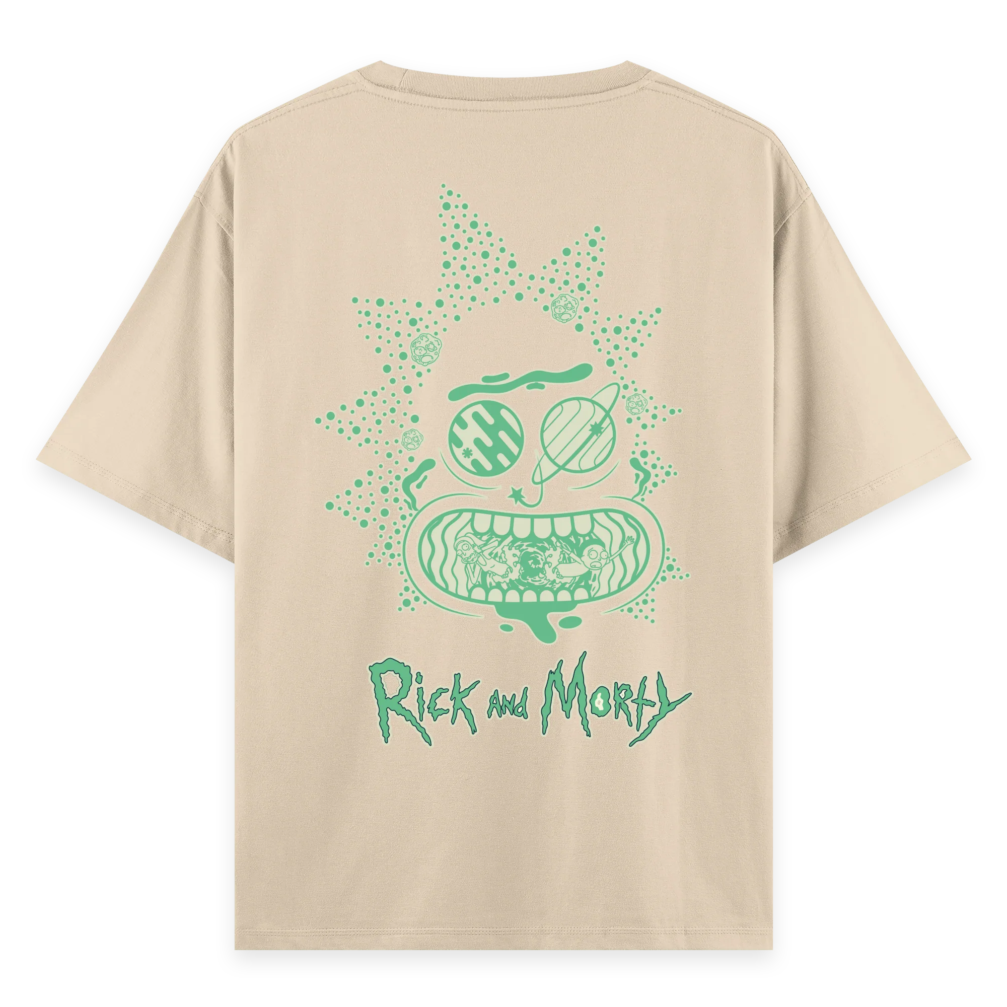Toxic Rick - Oversize Bol Kalıp T-shirt