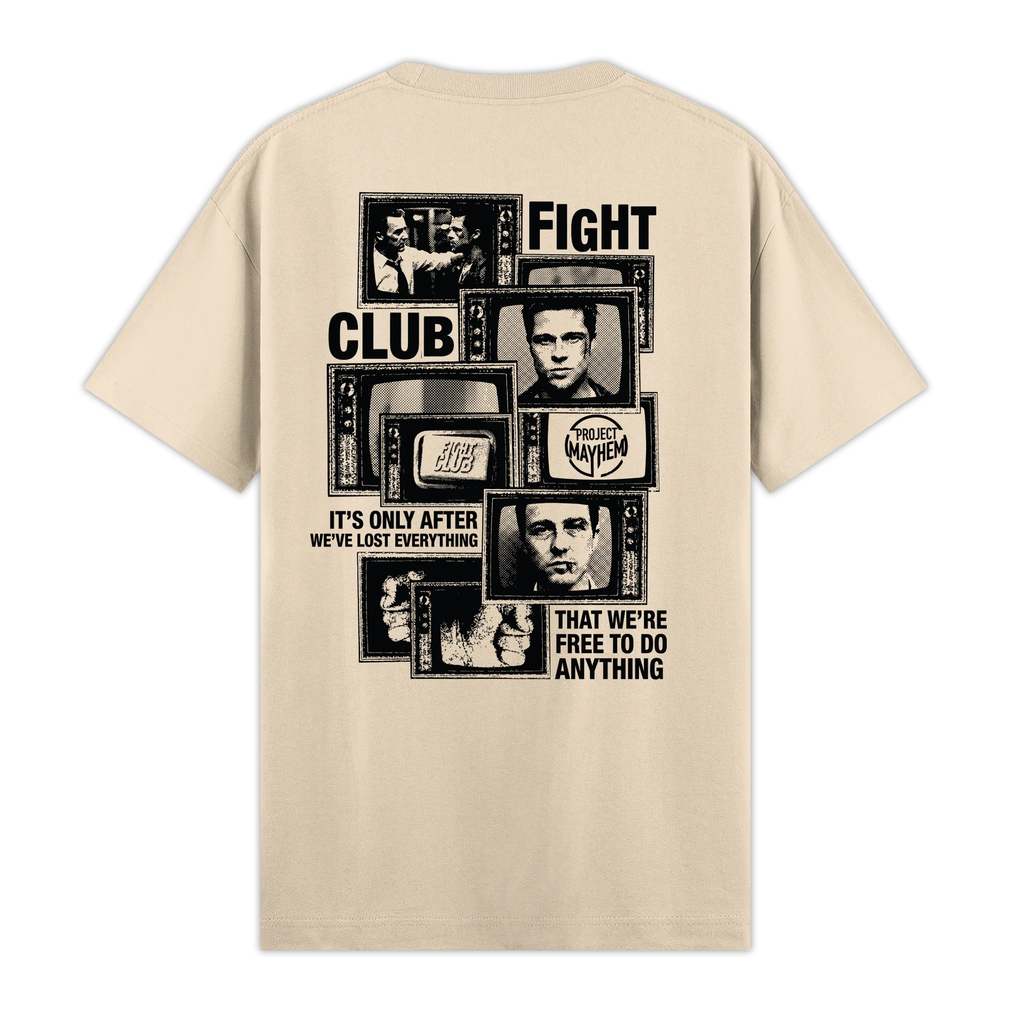 Fight Club - Regular Fit Kalıp T-shirt