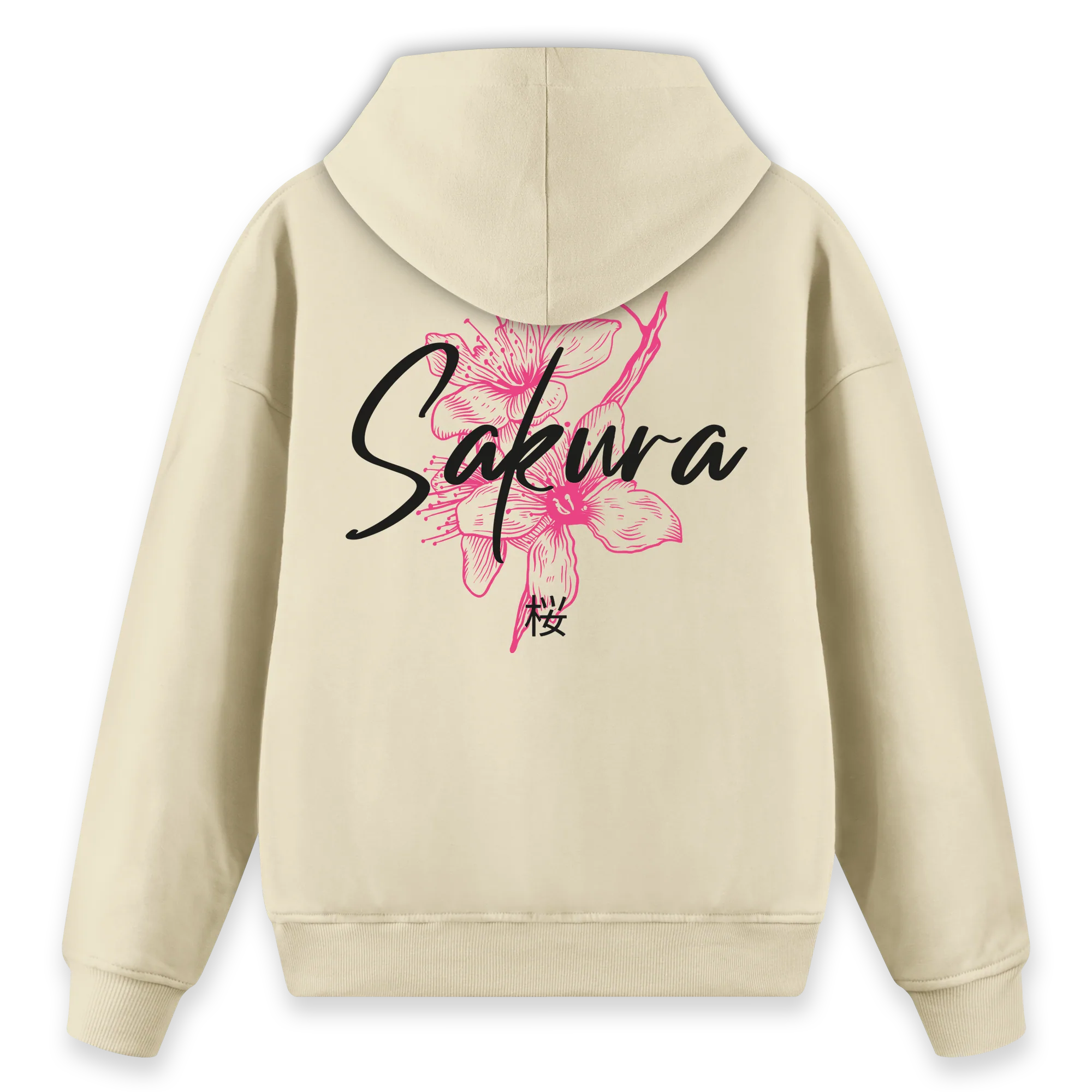 Sakura - Regular Fit Kalıp Hoodie