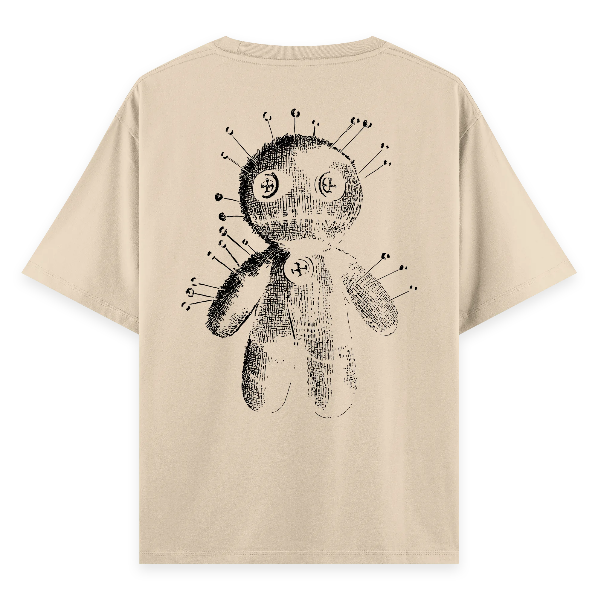 Voodoo - Oversize Bol Kalıp T-shirt