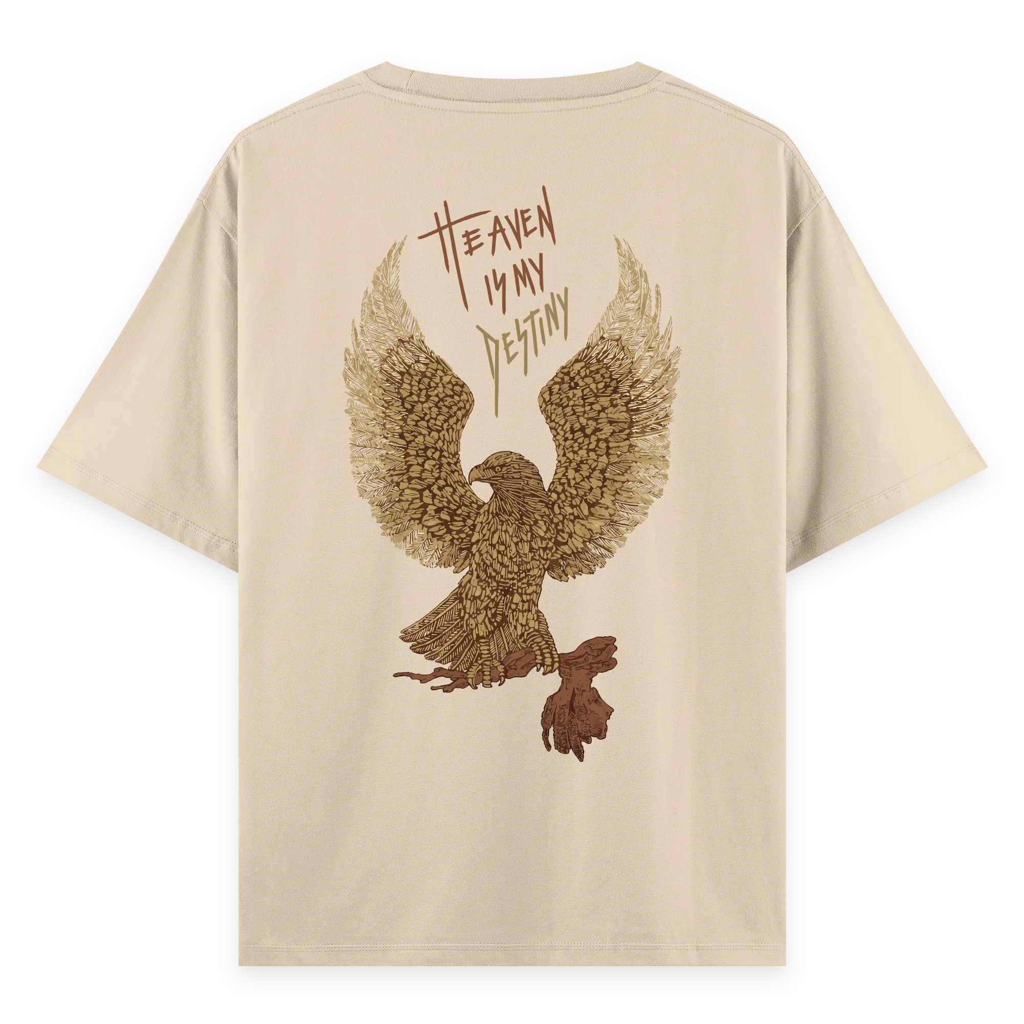 Eagle - Oversize Bol Kalıp T-shirt