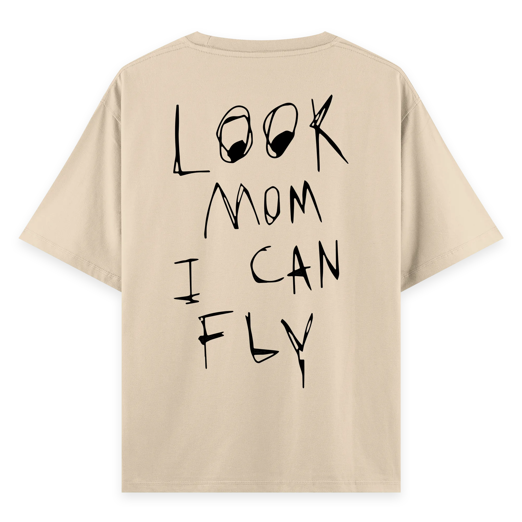 I Can Fly - Oversize Bol Kalıp T-shirt