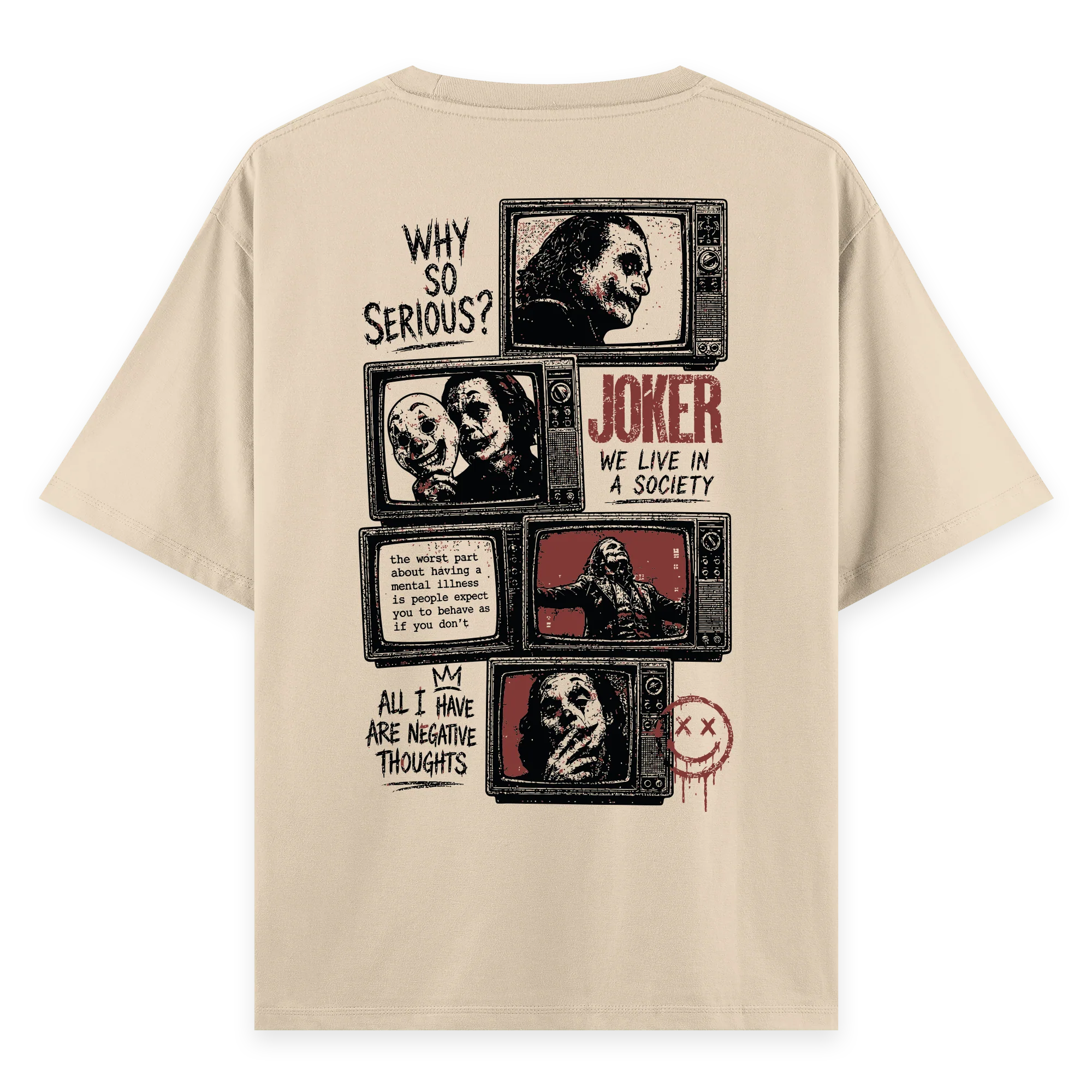 Joker II - Oversize Bol Kalıp T-shirt