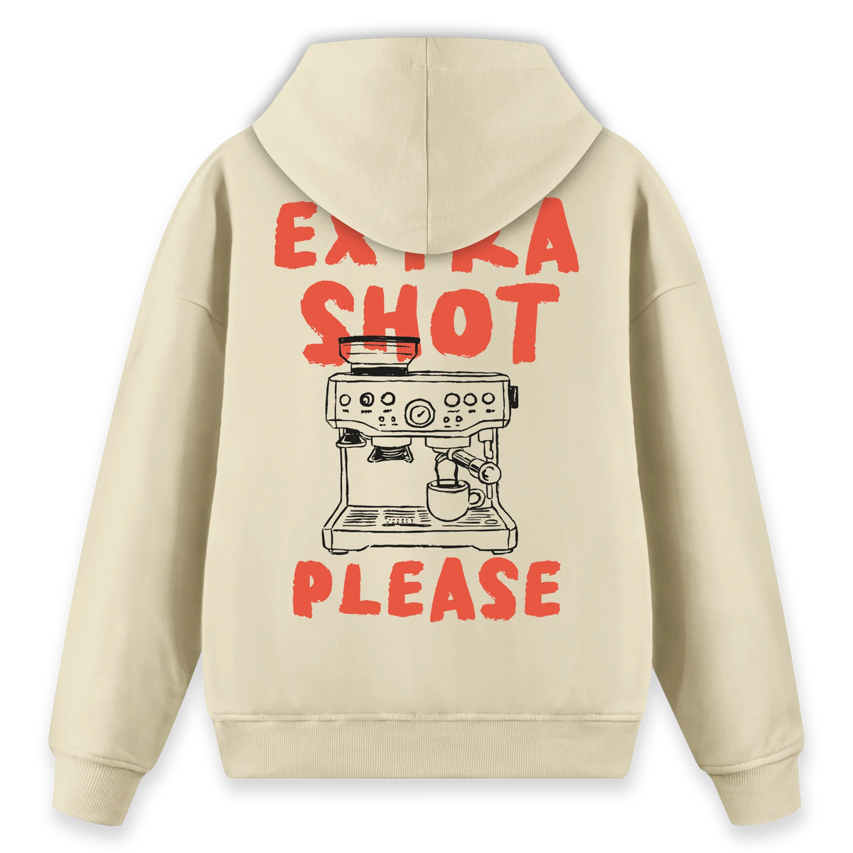 Extra Shot - Regular Fit Kalıp Hoodie